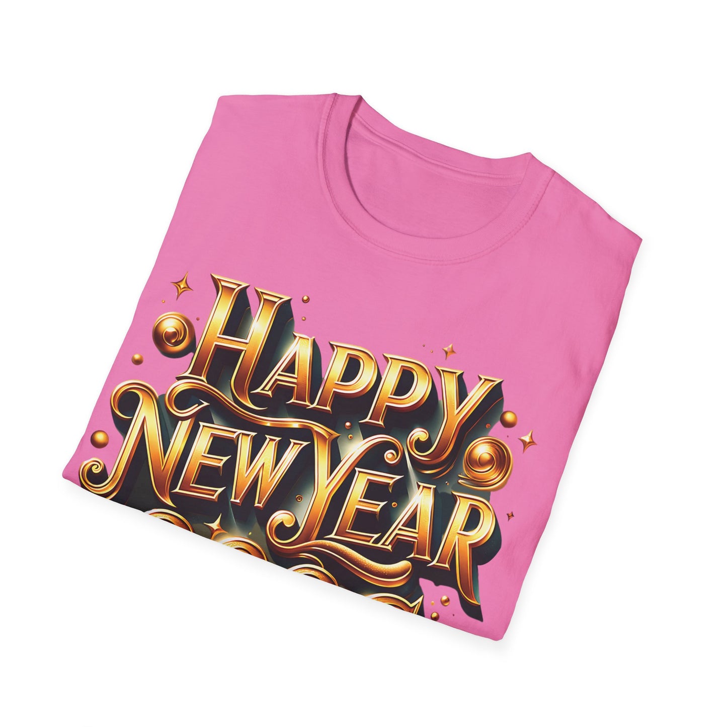 Happy New Year 2026 Unisex Softstyle T-Shirt