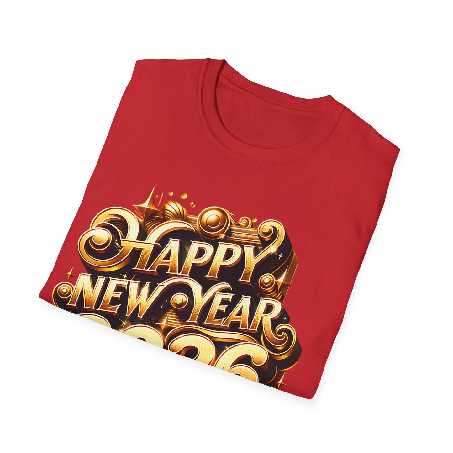 Happy New Year 2026 Softstyle T-Shirt
