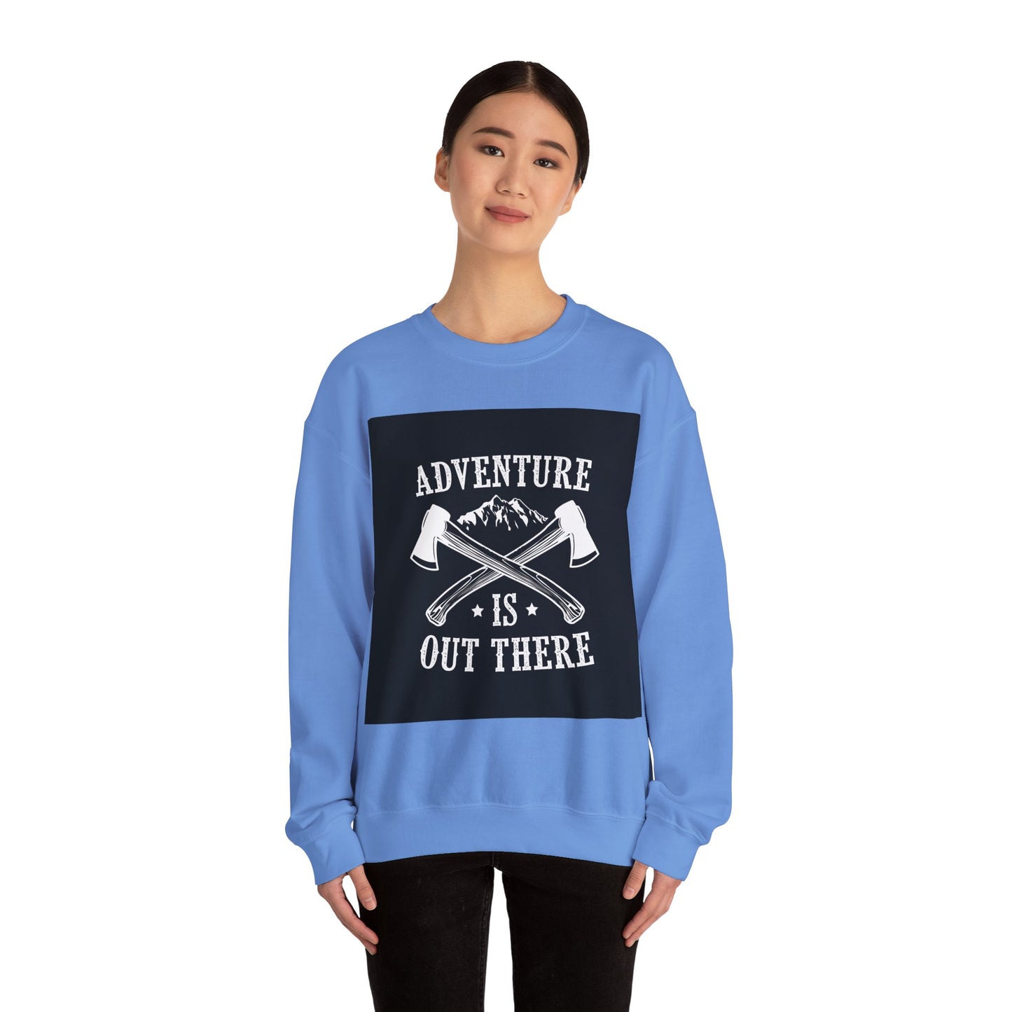 Adventure Is Out There Crewneck Sweatshirt