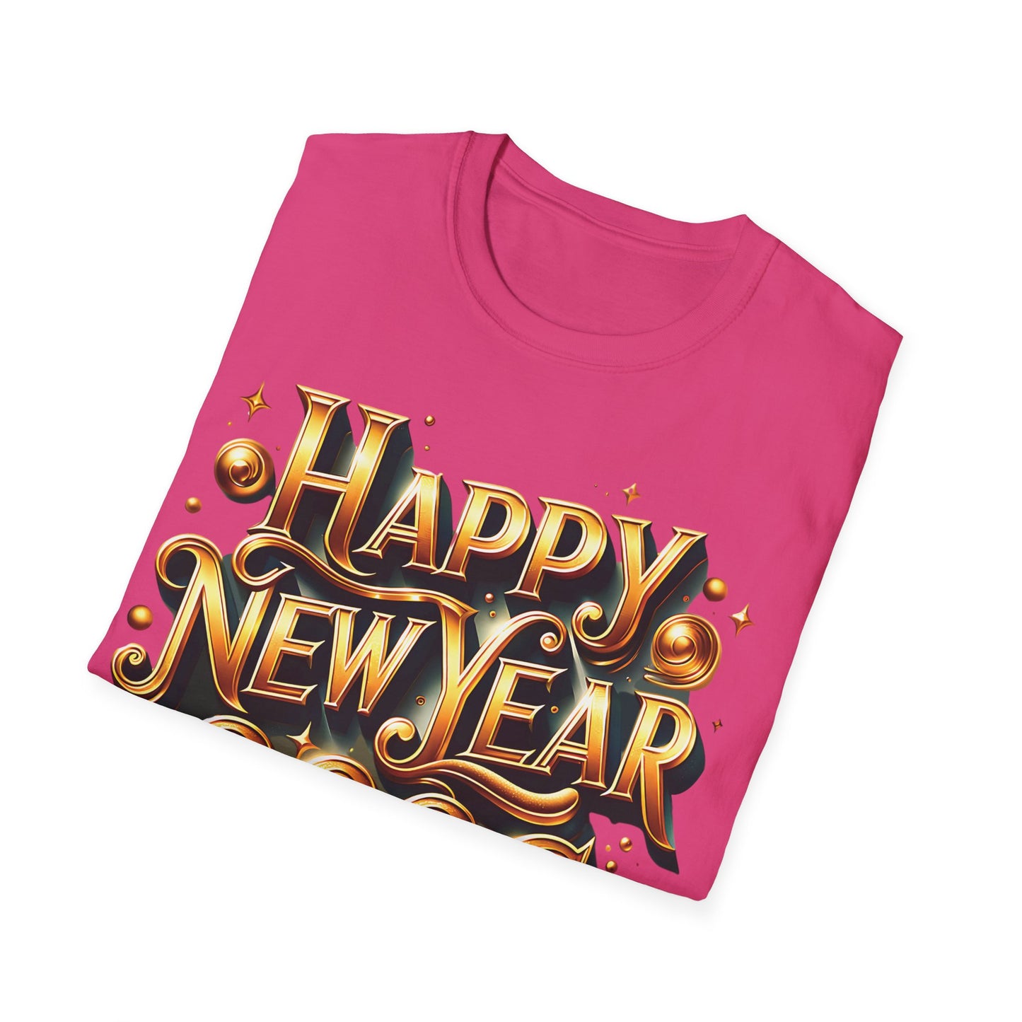 Happy New Year 2026 Unisex Softstyle T-Shirt