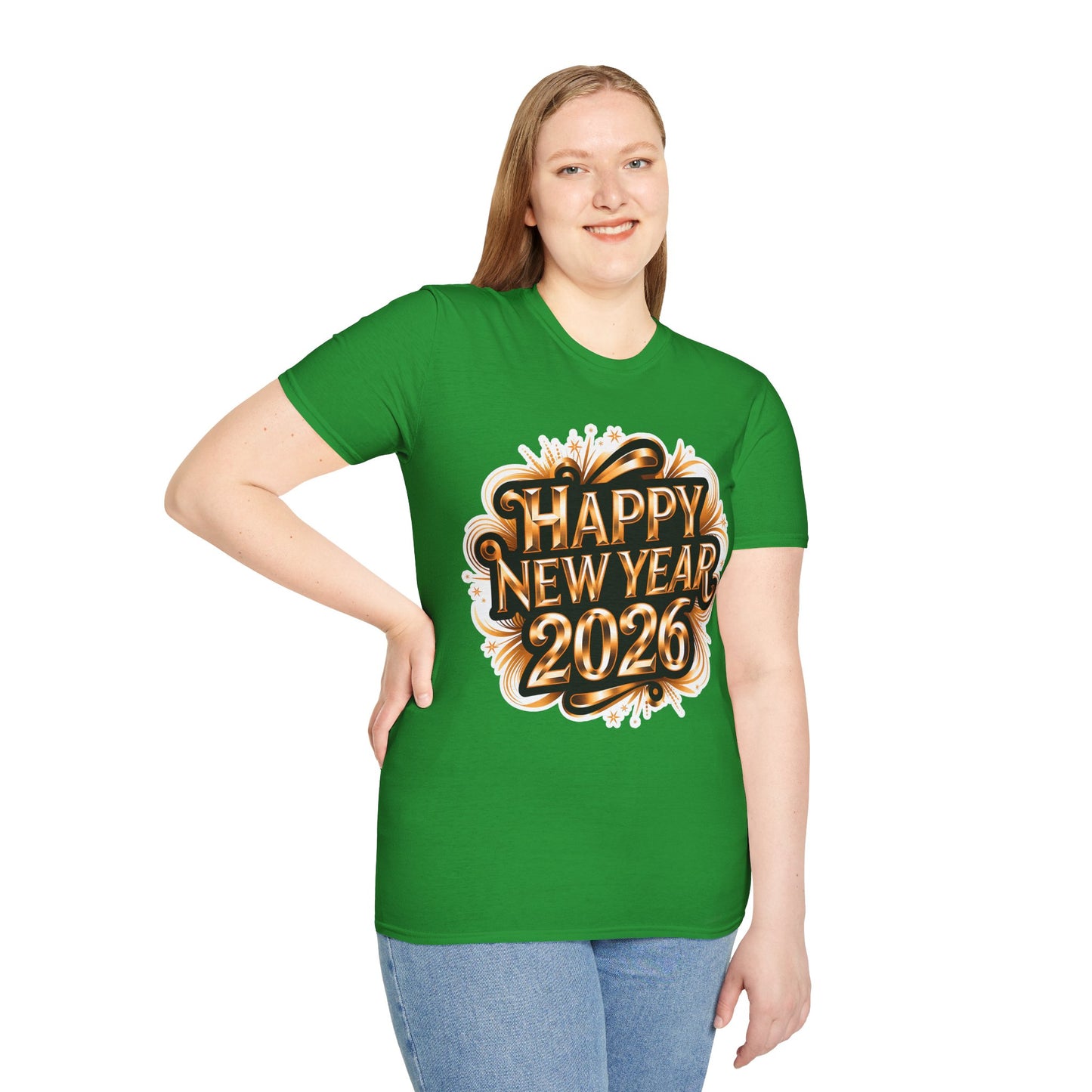 Happy New Year2026 Unisex Softstyle T-Shirt