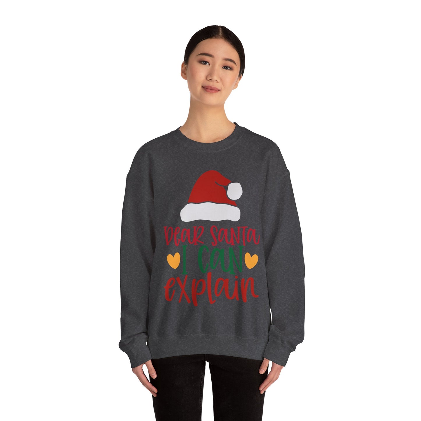 Dear Santa I Can Explain Christmas Sweatshirt
