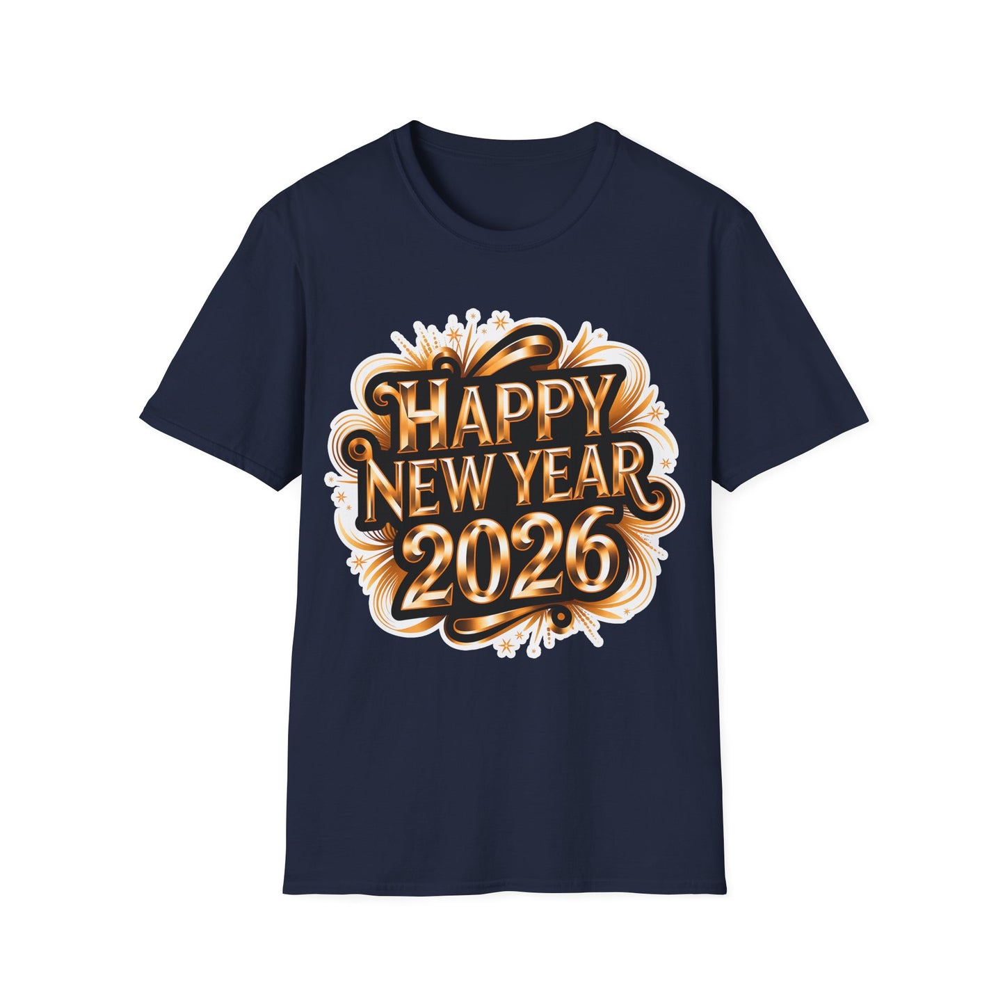 Happy New Year2026 Unisex Softstyle T-Shirt