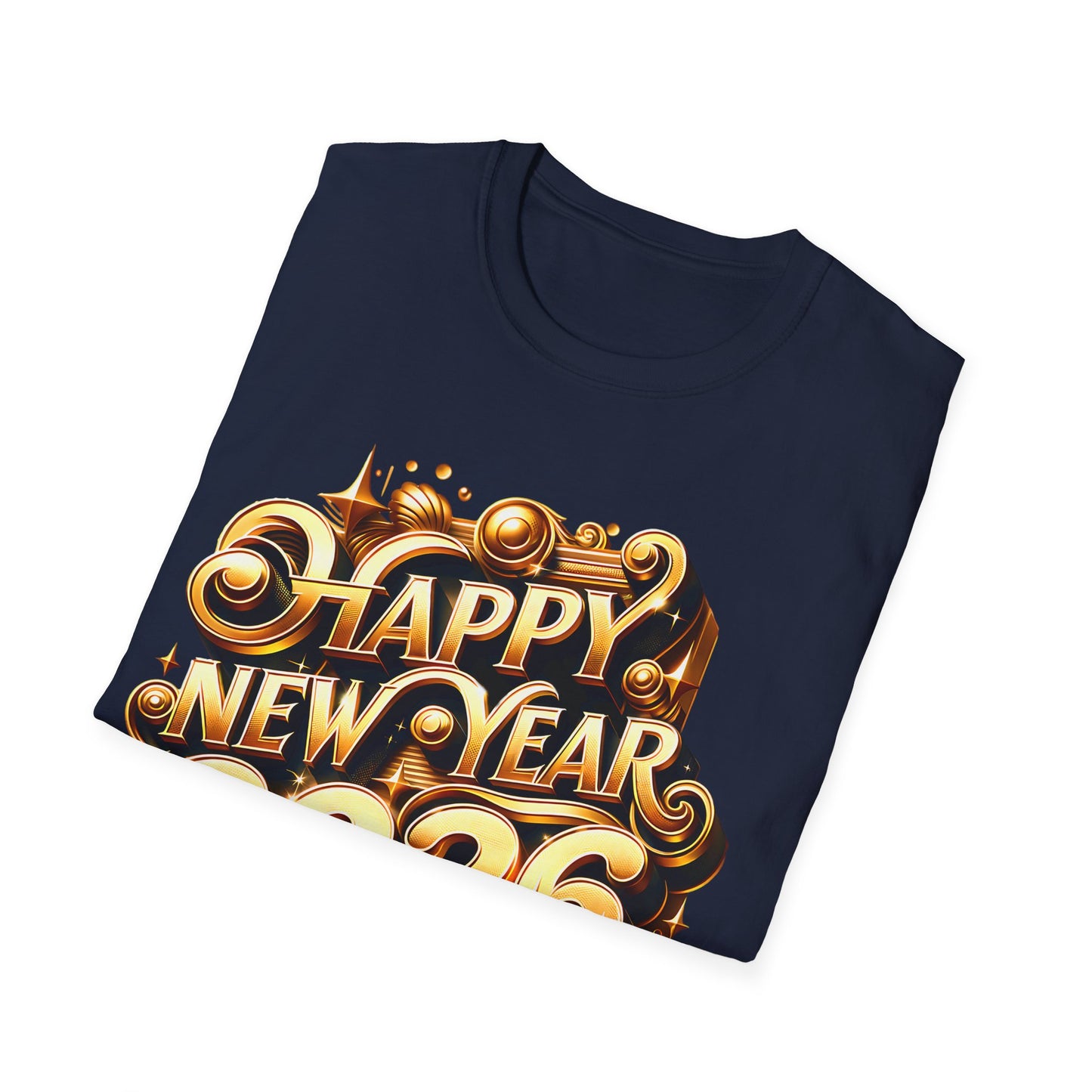 Happy New Year 2026 Softstyle T-Shirt