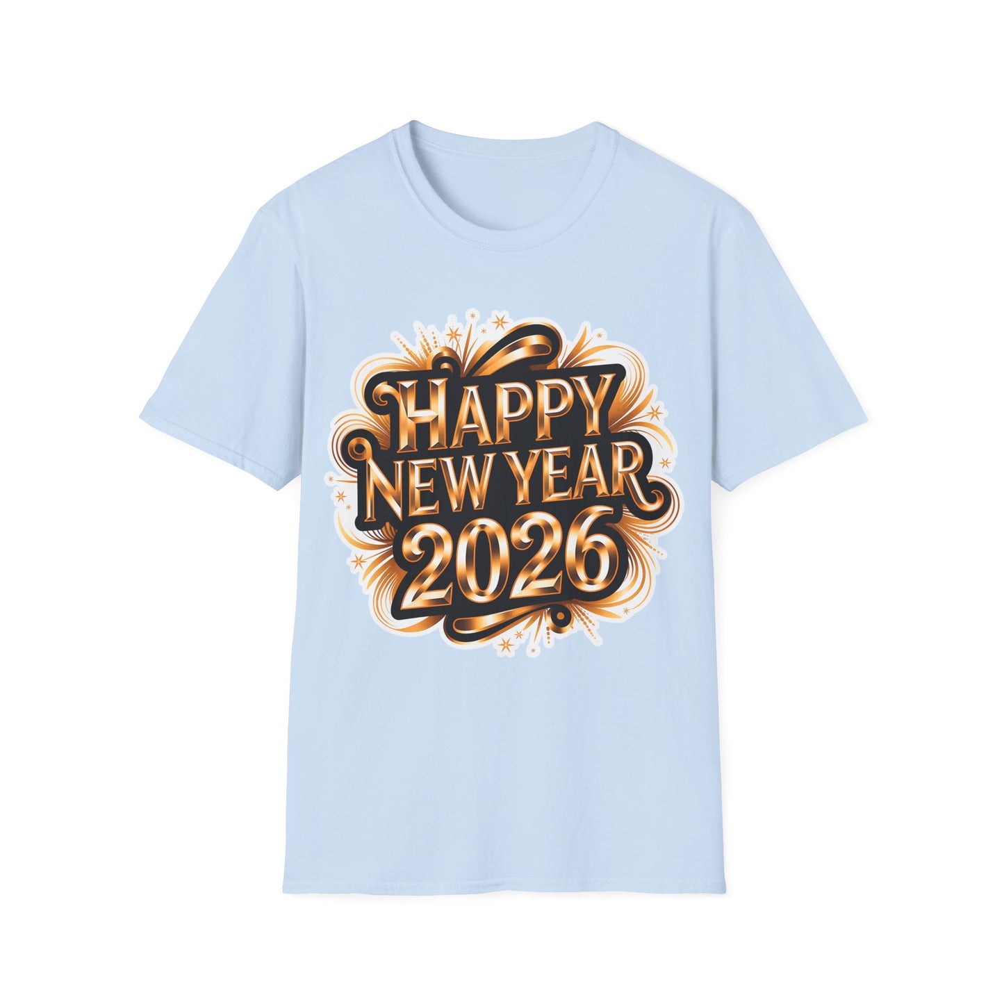 Happy New Year2026 Unisex Softstyle T-Shirt