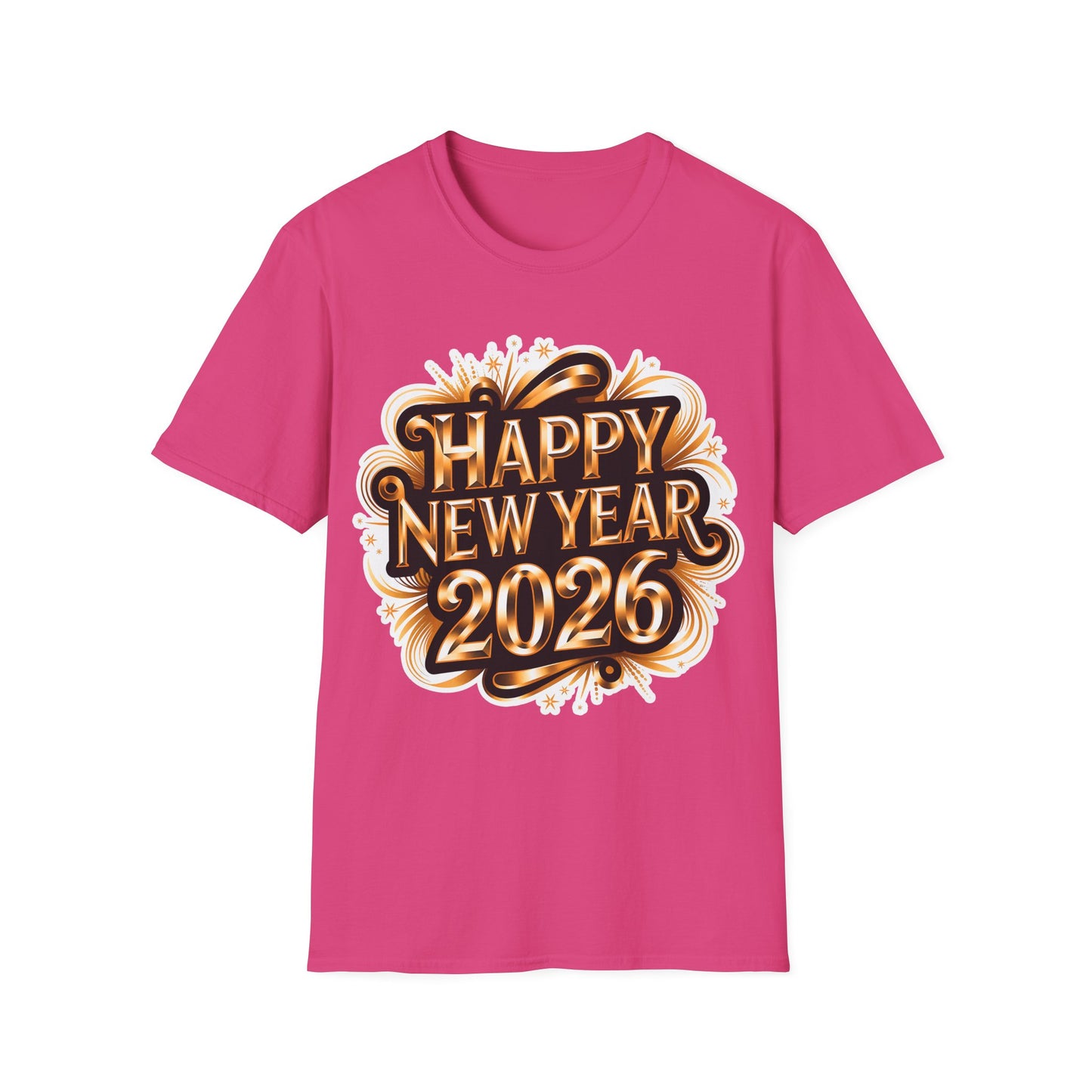 Happy New Year2026 Unisex Softstyle T-Shirt