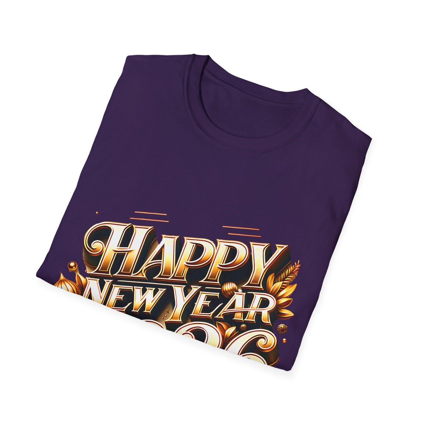 Happy New Year 2026 Unisex Softstyle T-Shirt