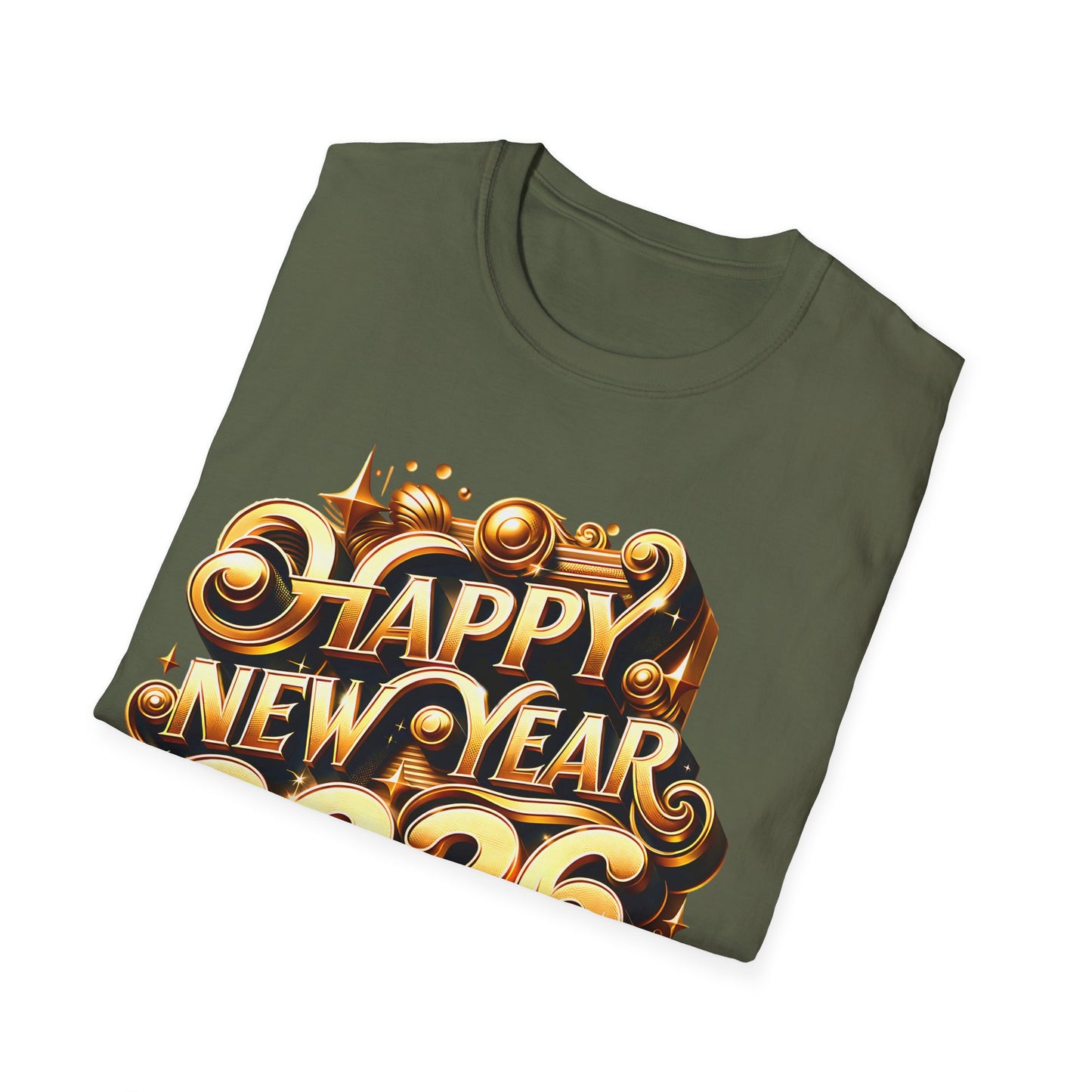 Happy New Year 2026 Softstyle T-Shirt