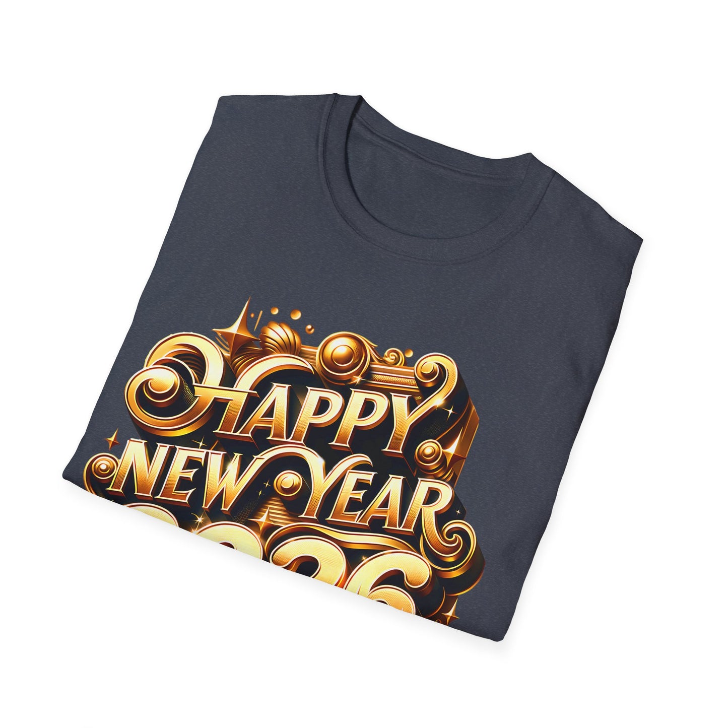Happy New Year 2026 Softstyle T-Shirt