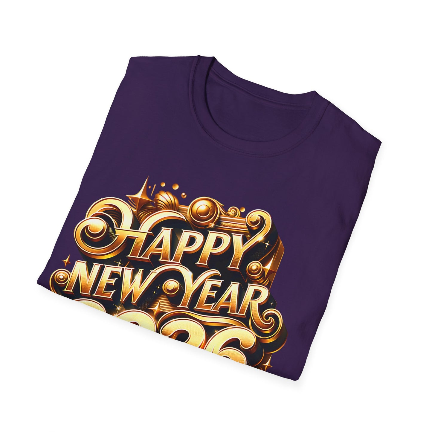 Happy New Year 2026 Softstyle T-Shirt