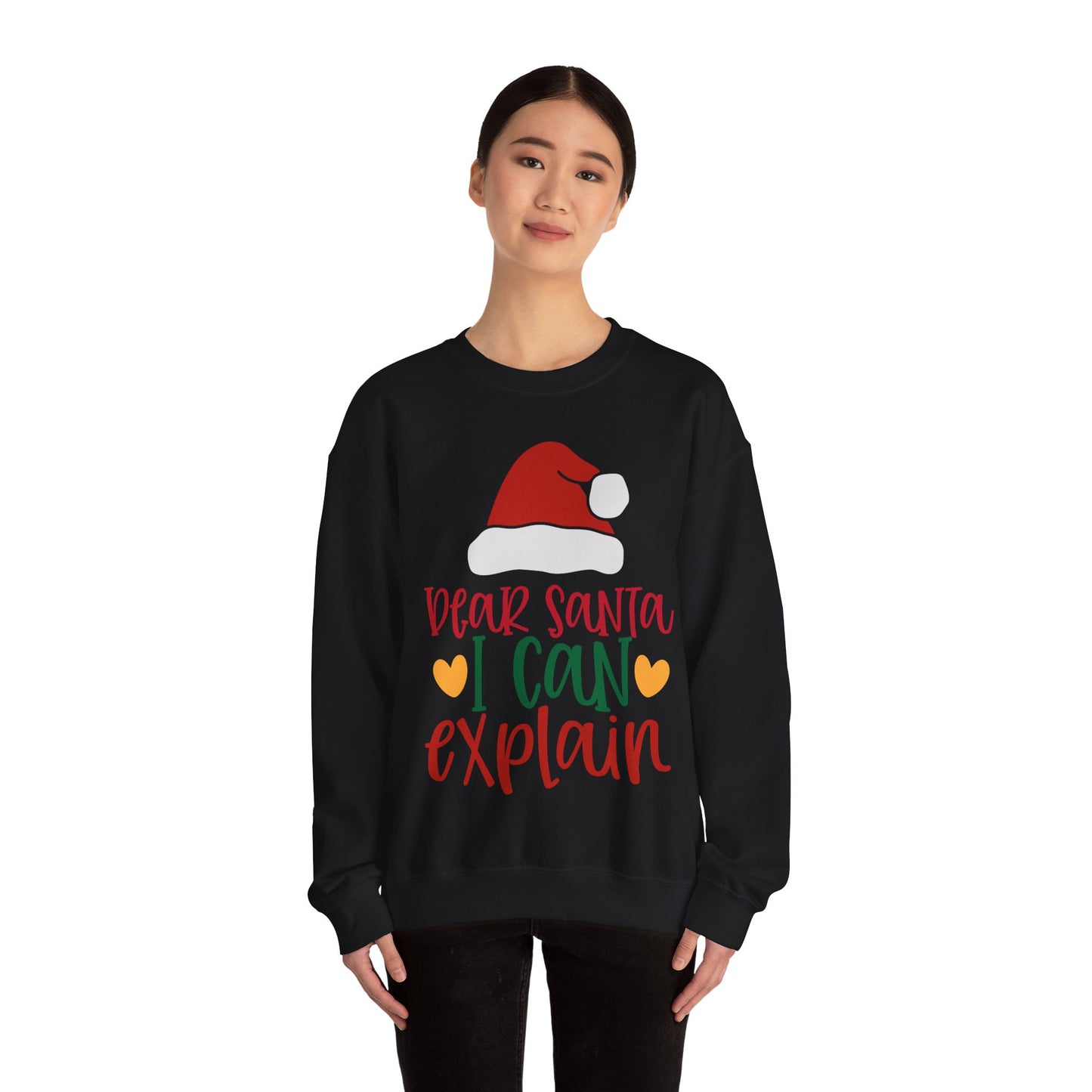 Dear Santa I Can Explain Christmas Sweatshirt