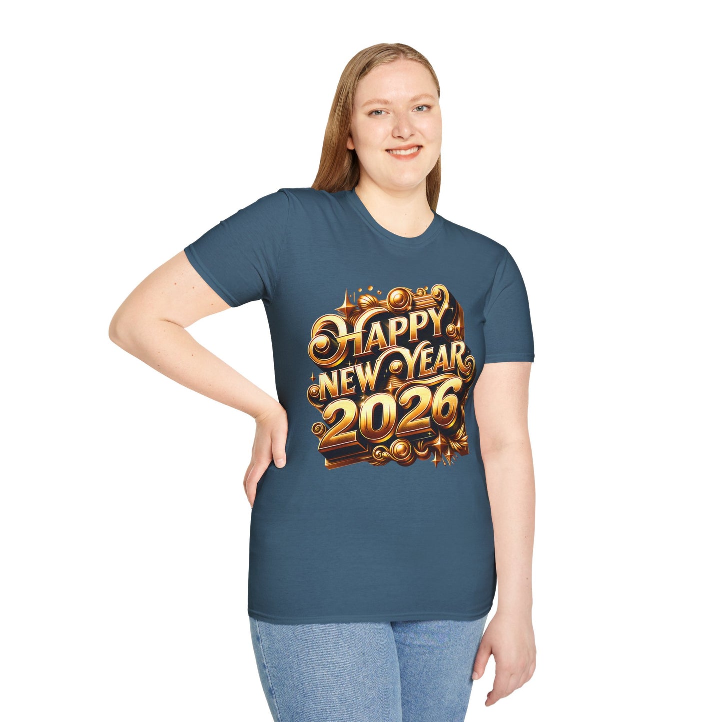 Happy New Year 2026 Softstyle T-Shirt