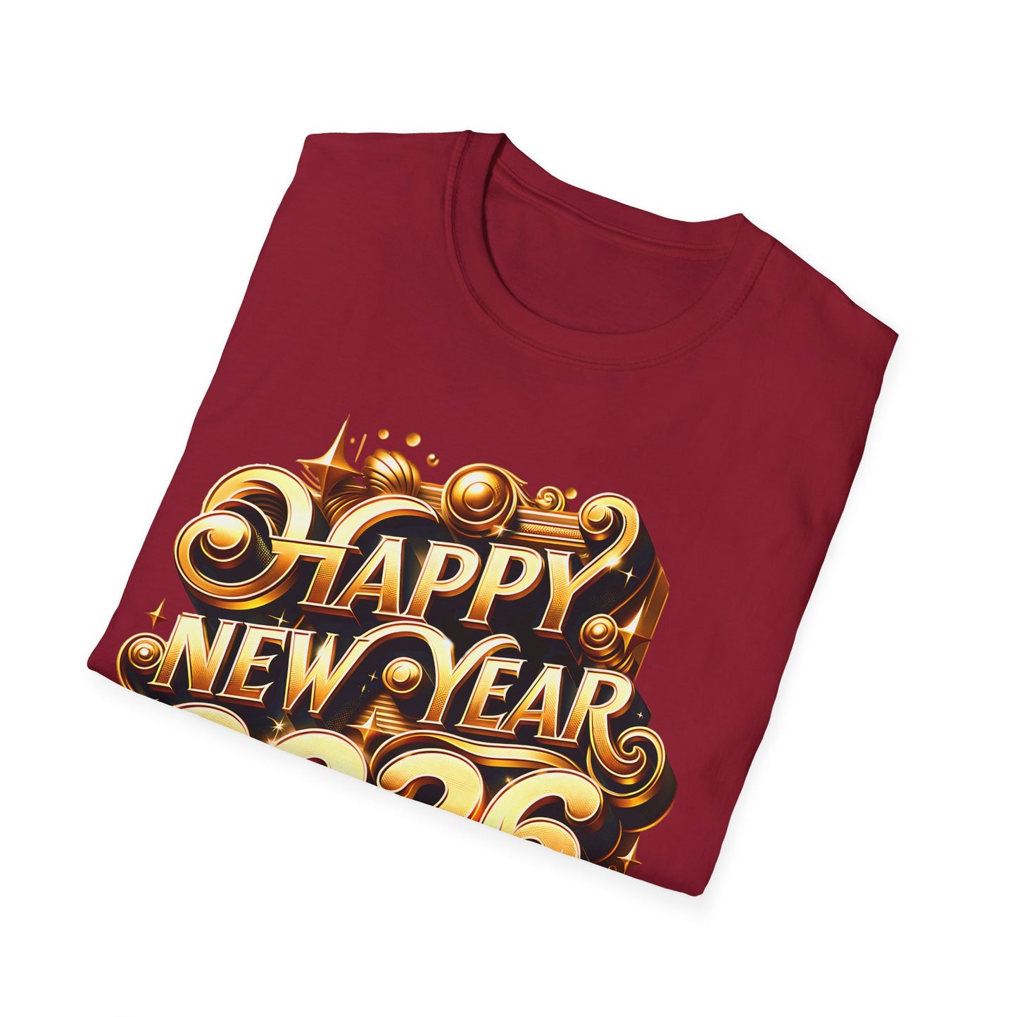 Happy New Year 2026 Softstyle T-Shirt