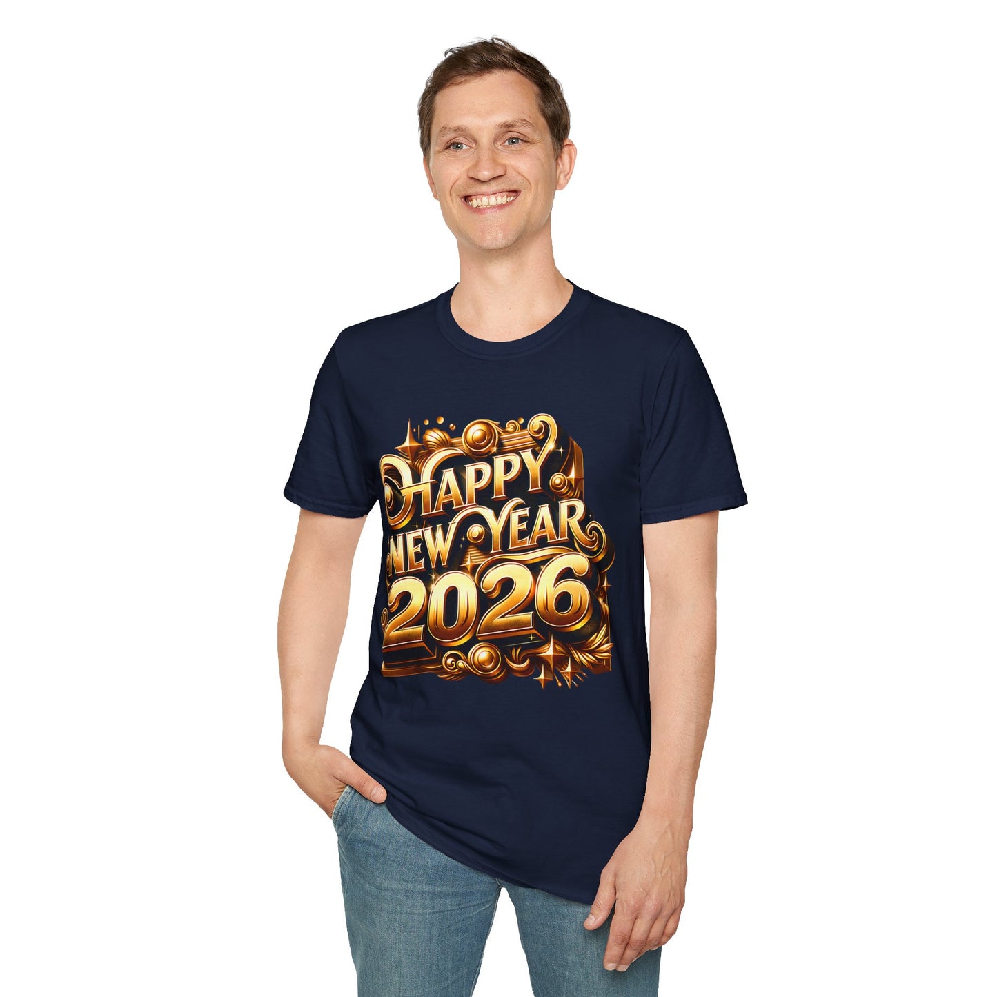 Happy New Year 2026 Softstyle T-Shirt