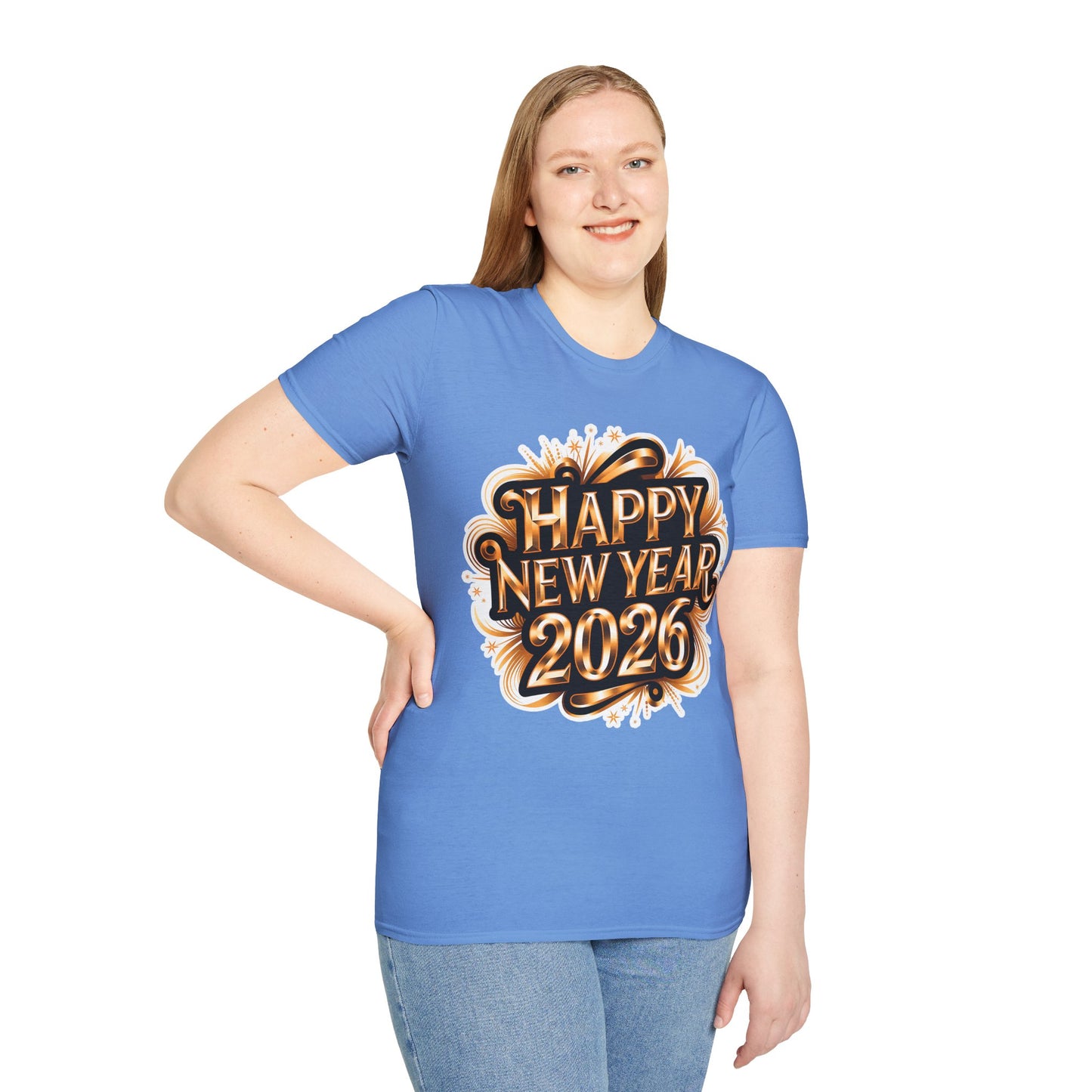Happy New Year2026 Unisex Softstyle T-Shirt