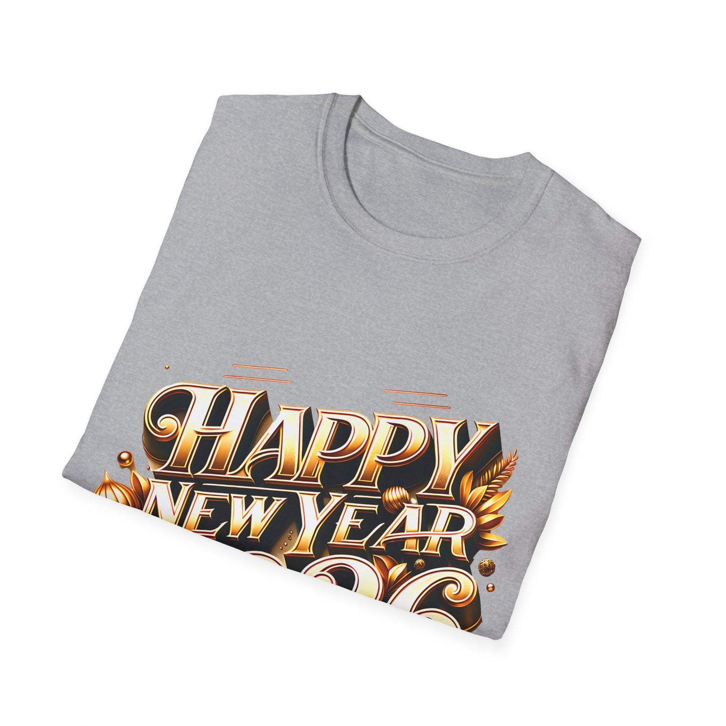 Happy New Year 2026 Unisex Softstyle T-Shirt