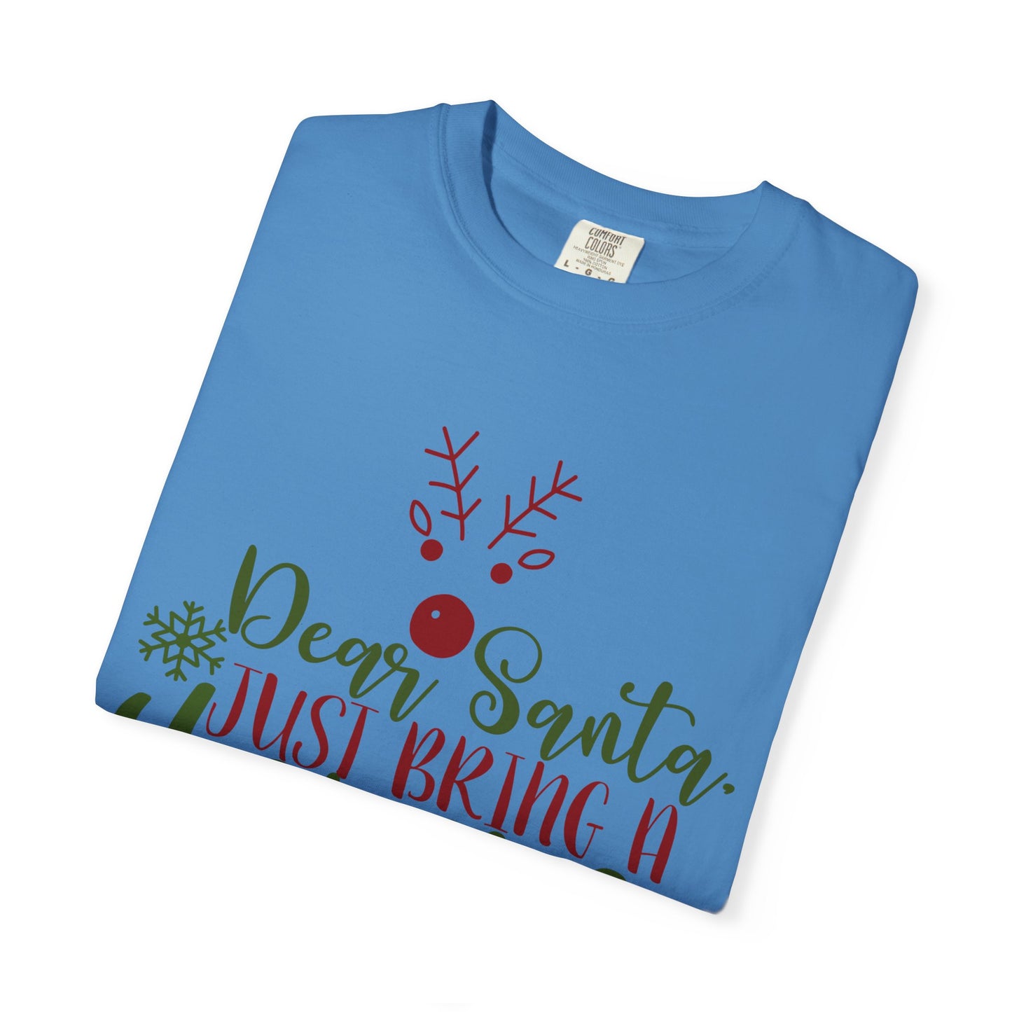 Christmas Graphic T-Shirt — “Dear Santa Just Bring A Unicorn” / “Dear Santa I Can Explain” Holiday Tee