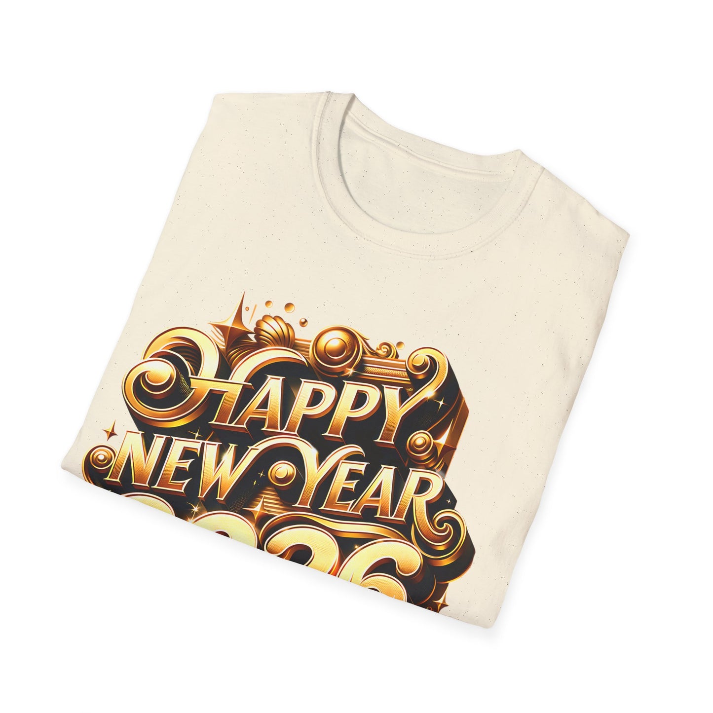 Happy New Year 2026 Softstyle T-Shirt