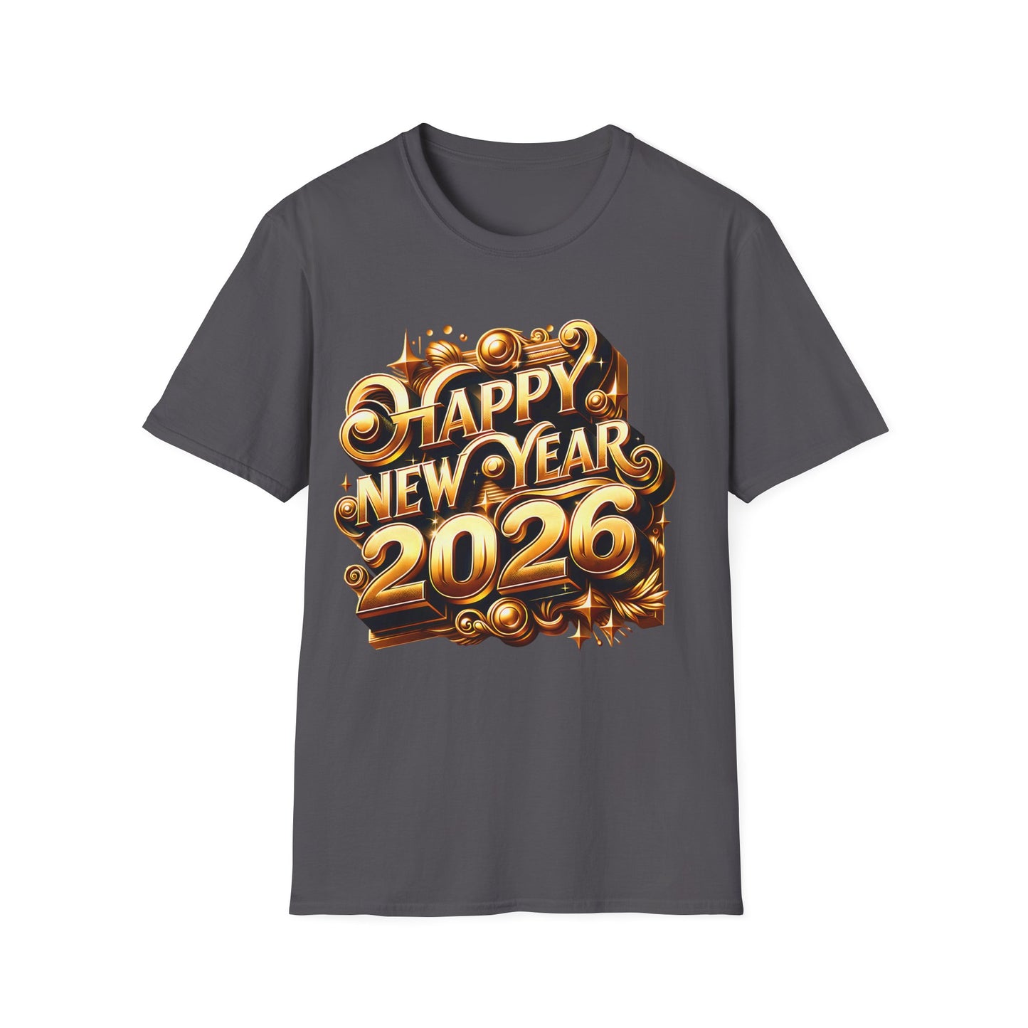 Happy New Year 2026 Softstyle T-Shirt