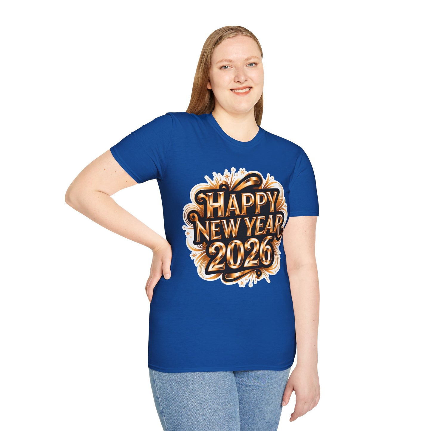 Happy New Year2026 Unisex Softstyle T-Shirt