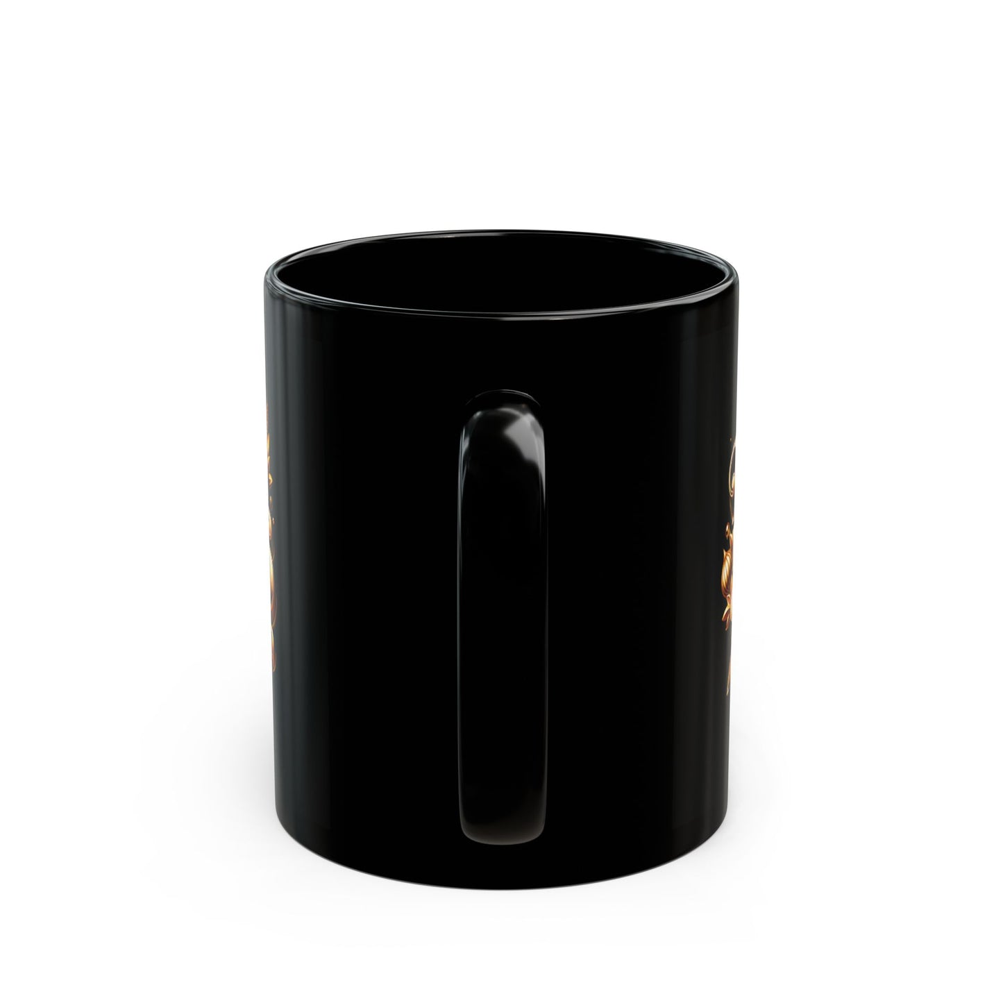 Happy New Year 2026 Mug — Black Ceramic 11oz & 15oz
