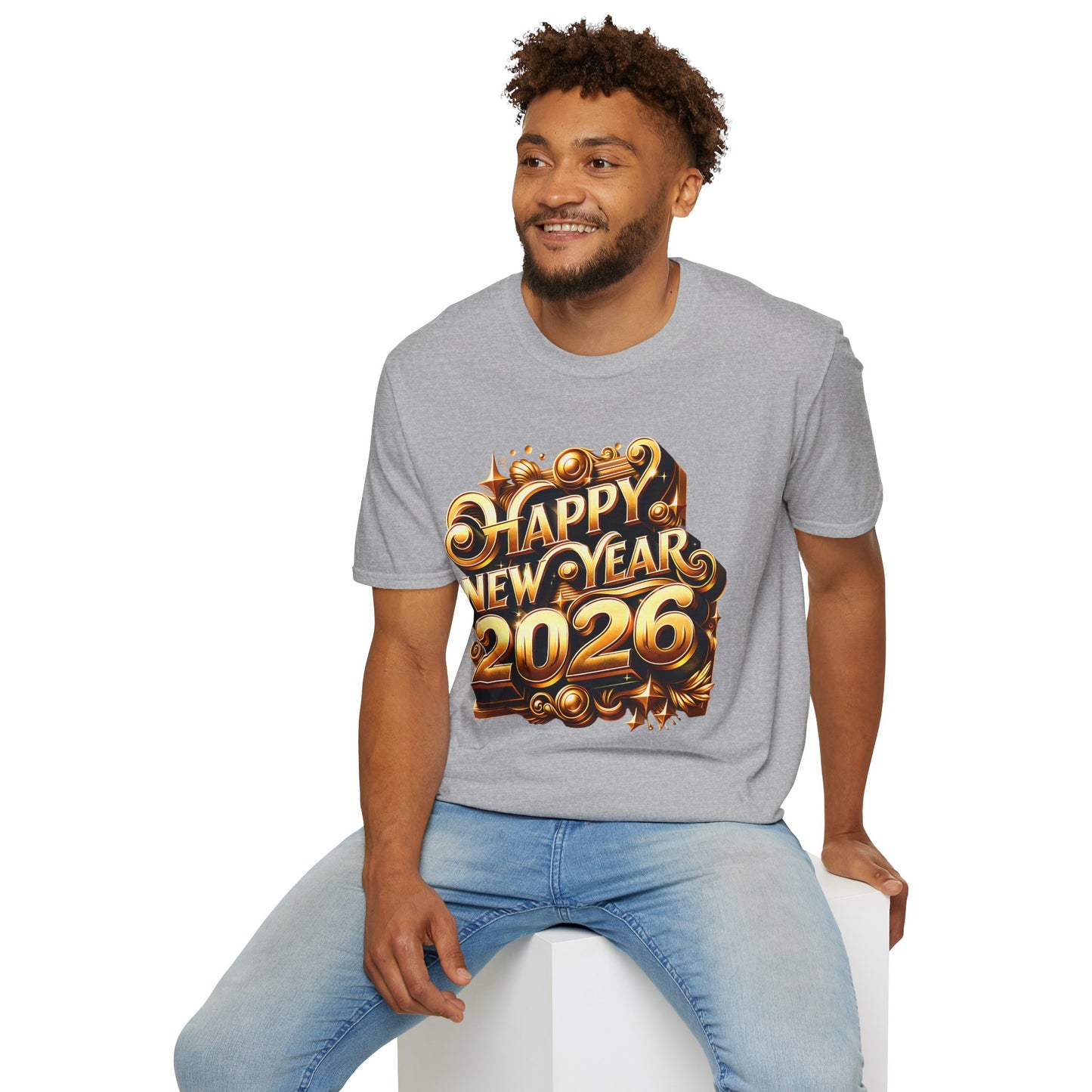 Happy New Year 2026 Softstyle T-Shirt