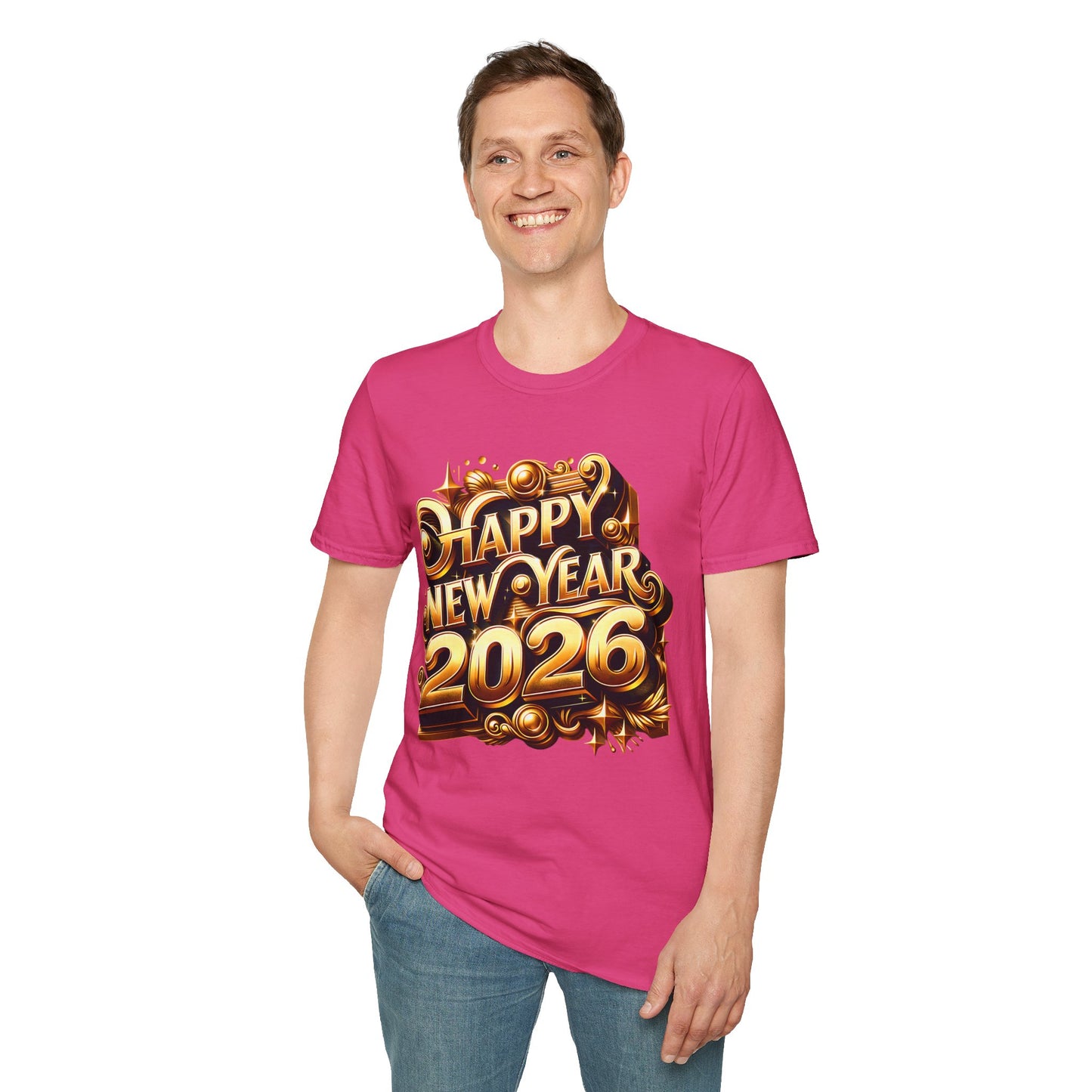 Happy New Year 2026 Softstyle T-Shirt
