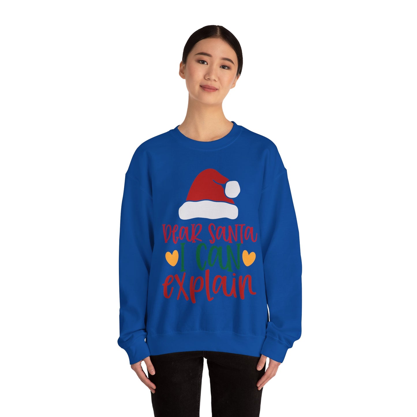 Dear Santa I Can Explain Christmas Sweatshirt