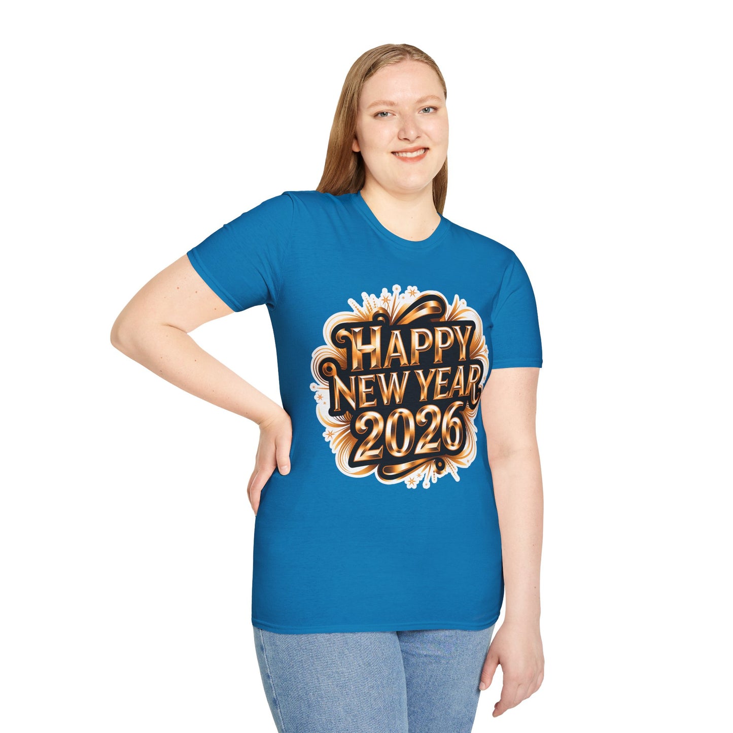 Happy New Year2026 Unisex Softstyle T-Shirt