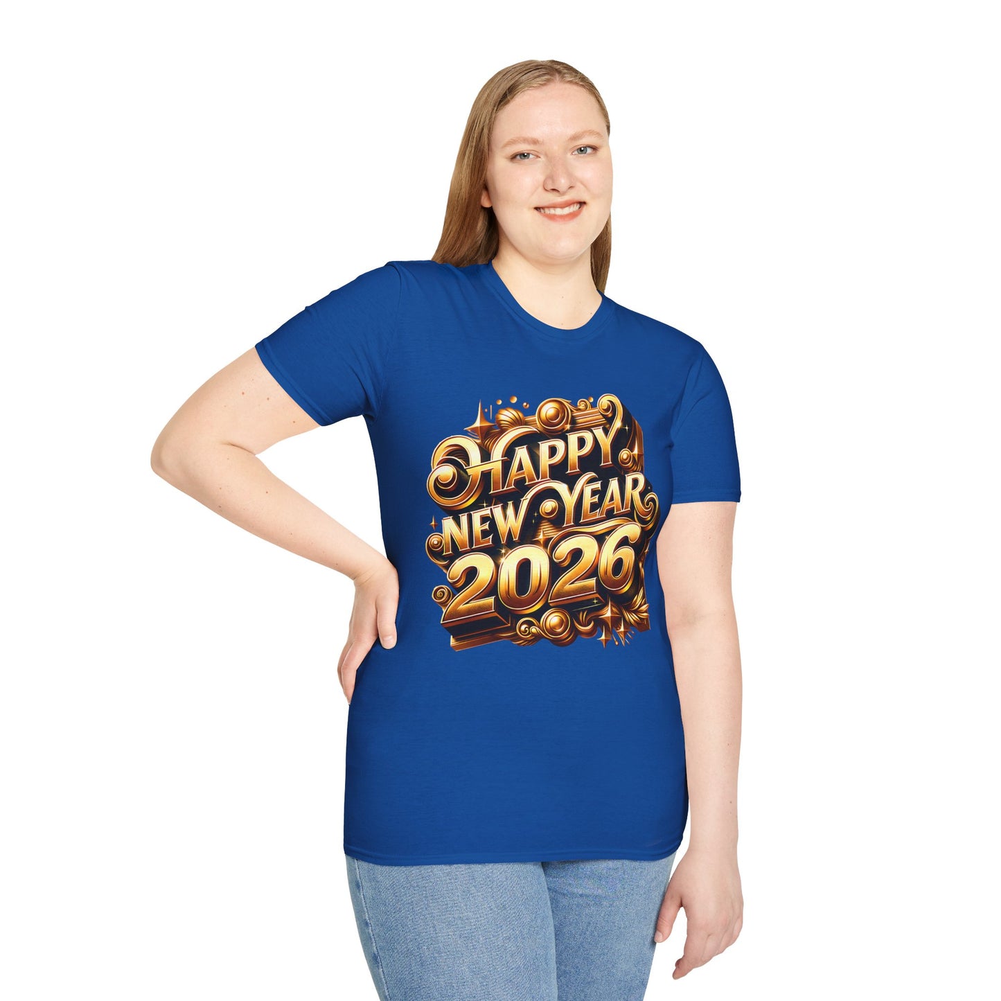 Happy New Year 2026 Softstyle T-Shirt