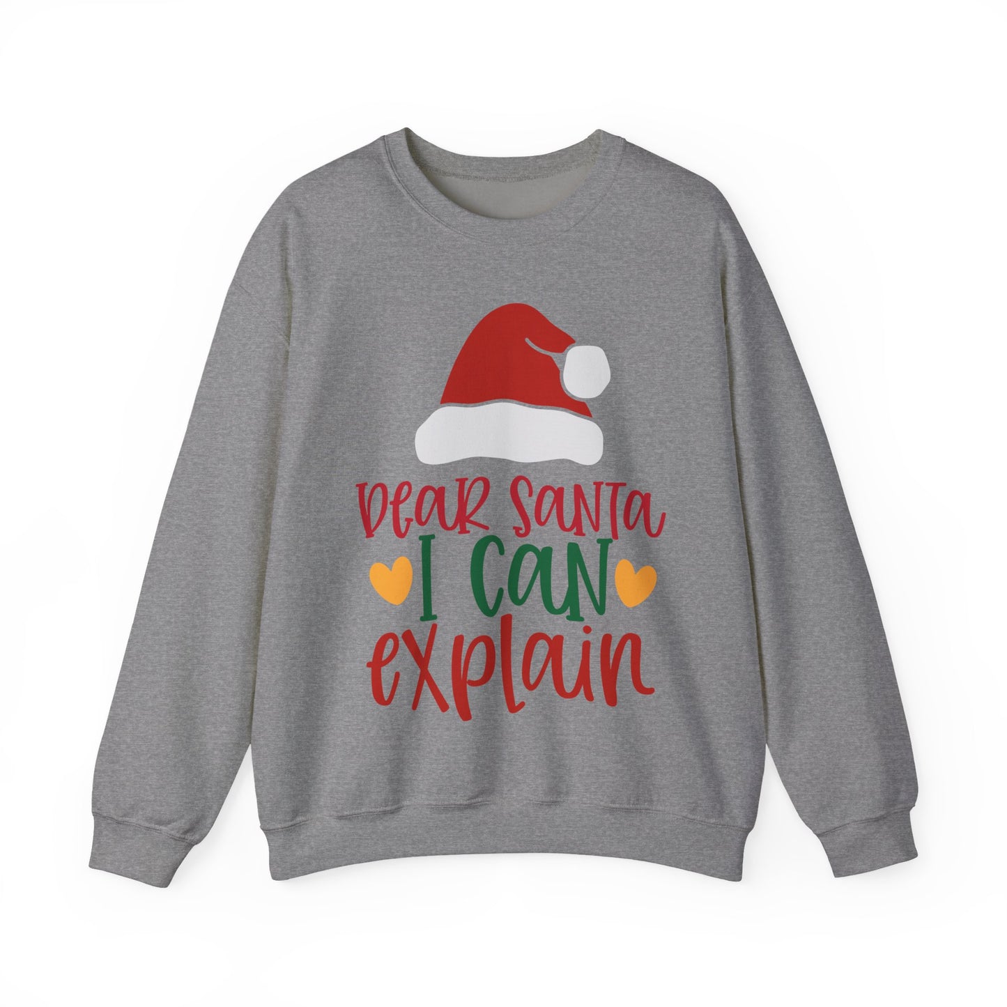 Dear Santa I Can Explain Christmas Sweatshirt