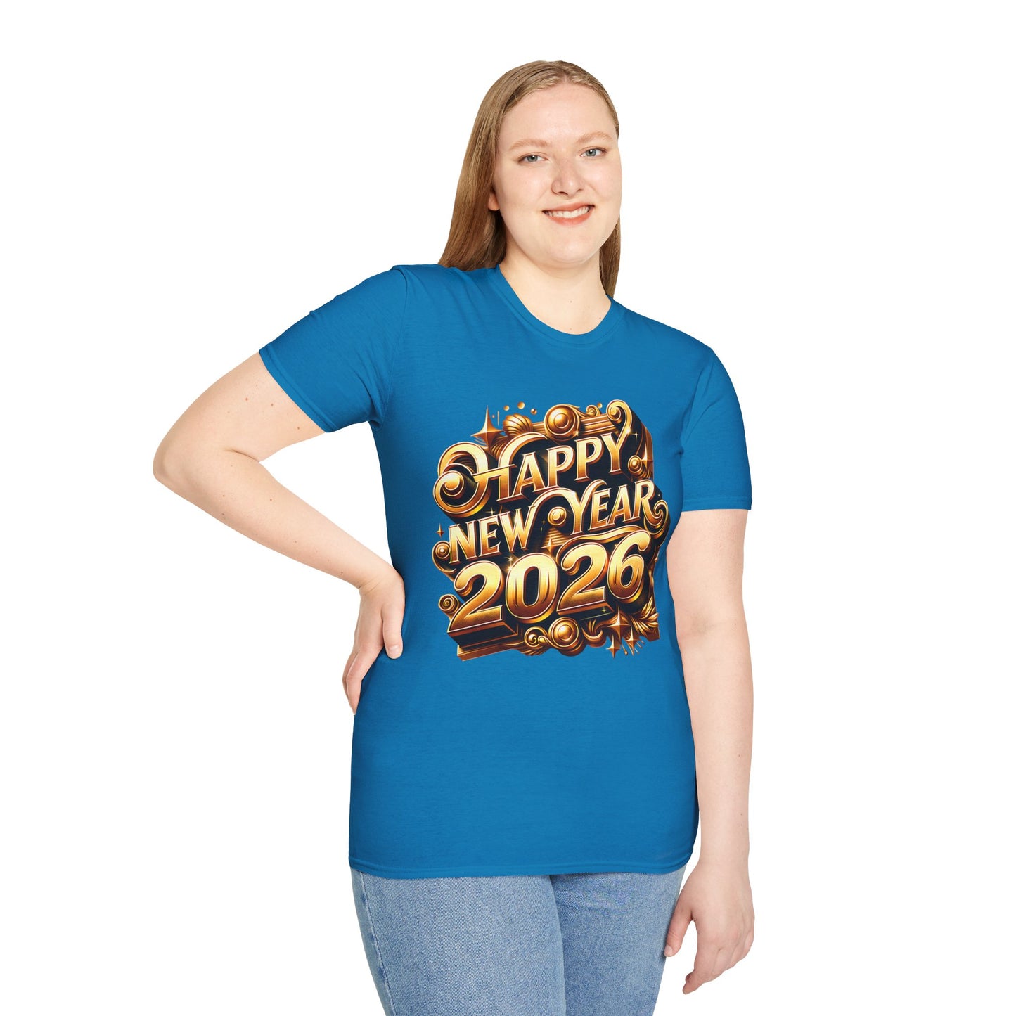 Happy New Year 2026 Softstyle T-Shirt
