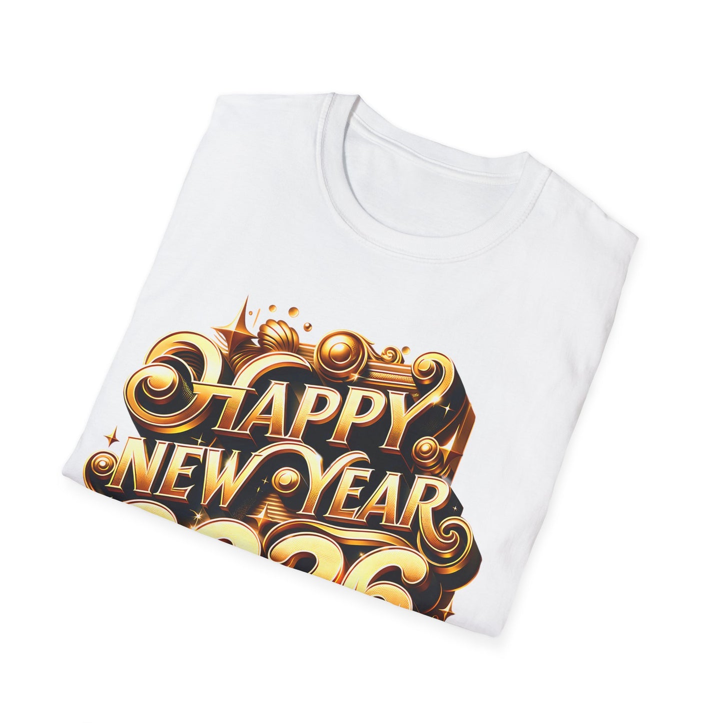 Happy New Year 2026 Softstyle T-Shirt