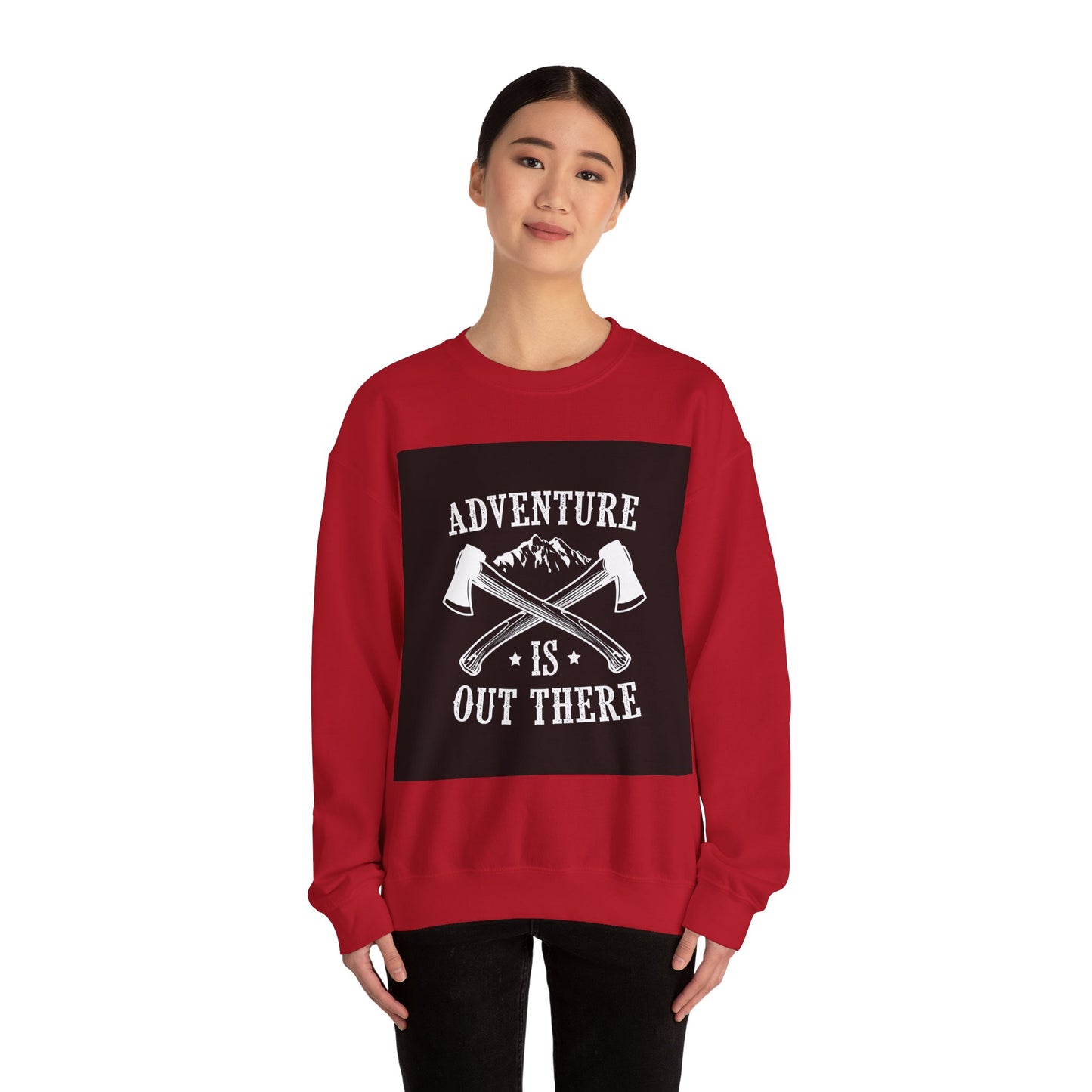 Adventure Is Out There Crewneck Sweatshirt