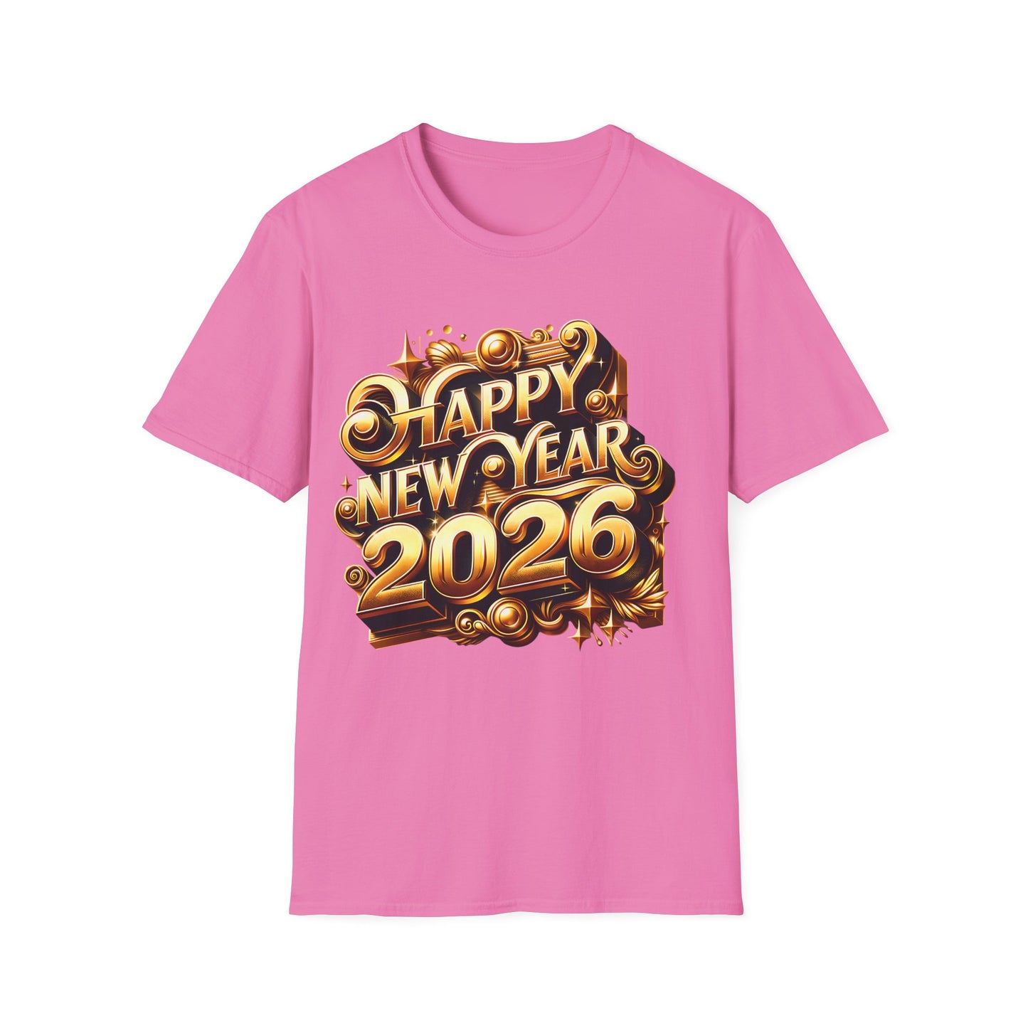 Happy New Year 2026 Softstyle T-Shirt