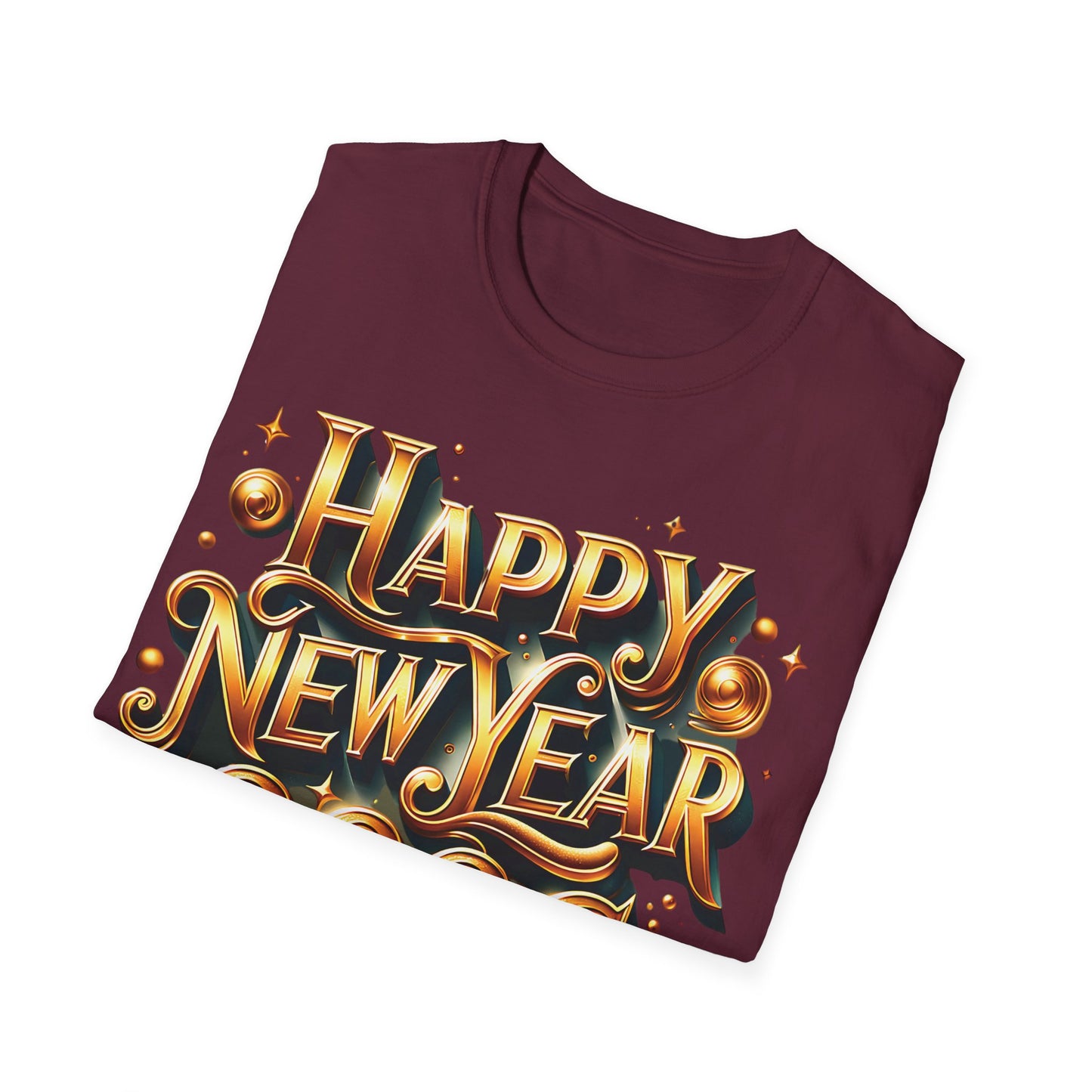 Happy New Year 2026 Unisex Softstyle T-Shirt