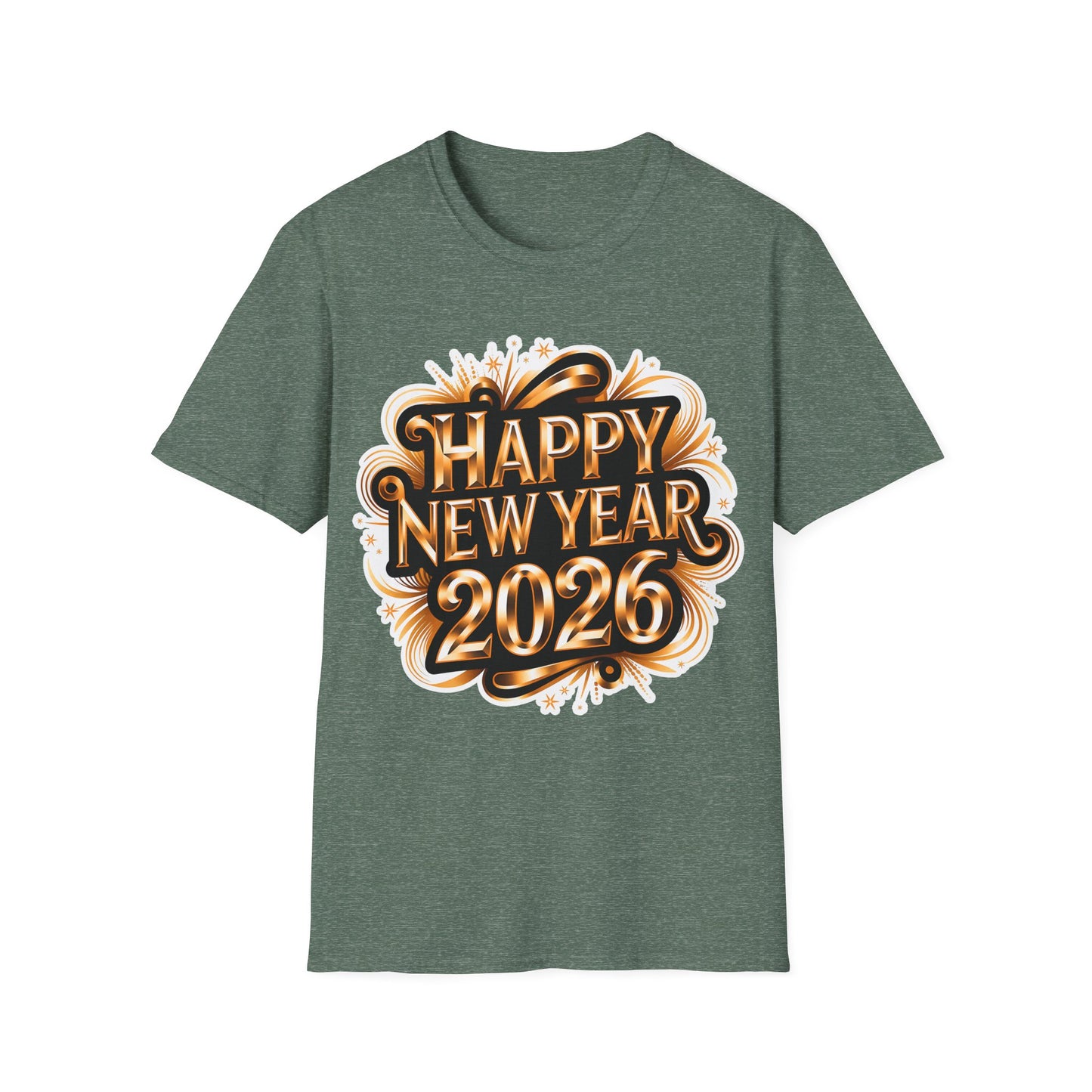 Happy New Year2026 Unisex Softstyle T-Shirt