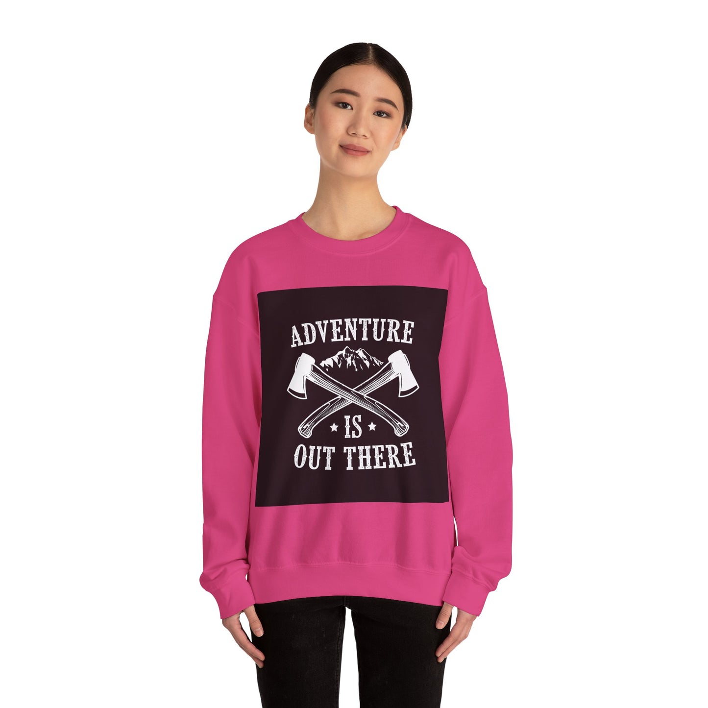 Adventure Is Out There Crewneck Sweatshirt
