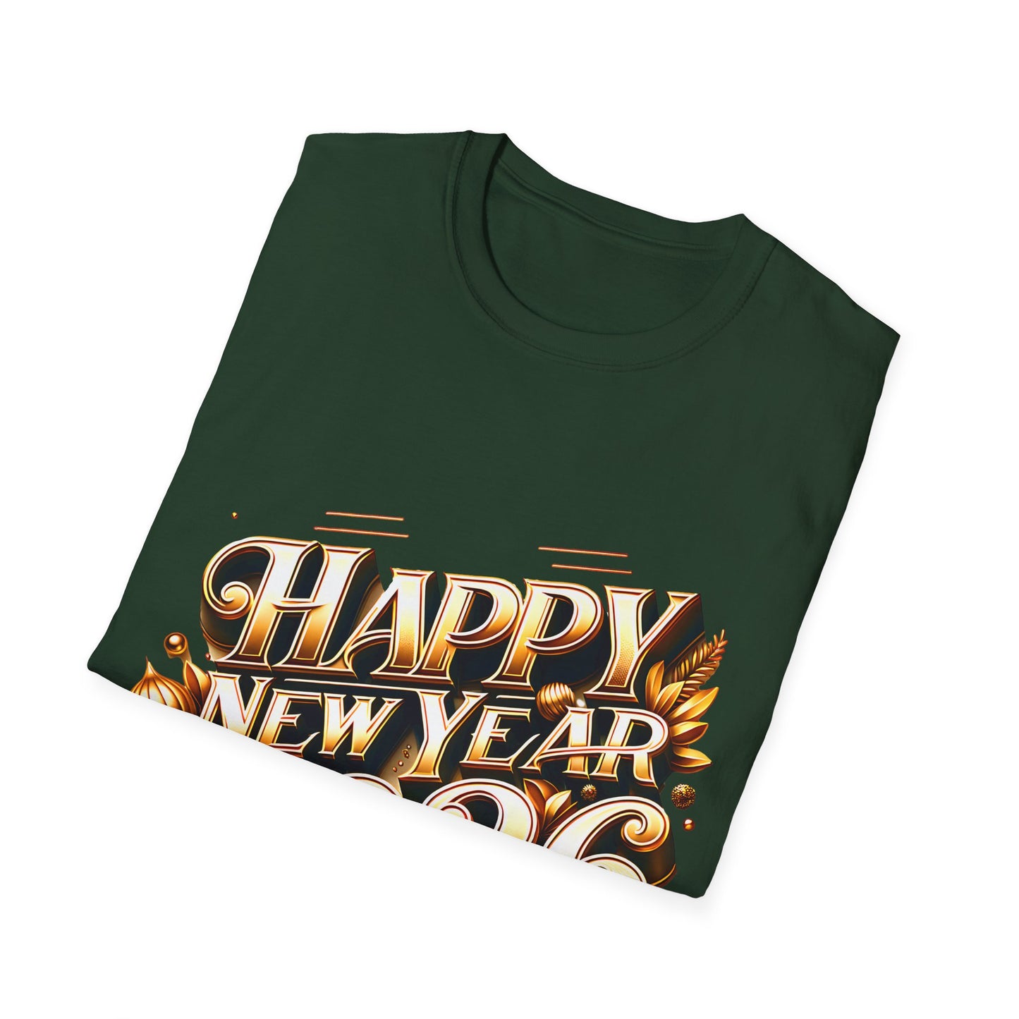 Happy New Year 2026 Unisex Softstyle T-Shirt