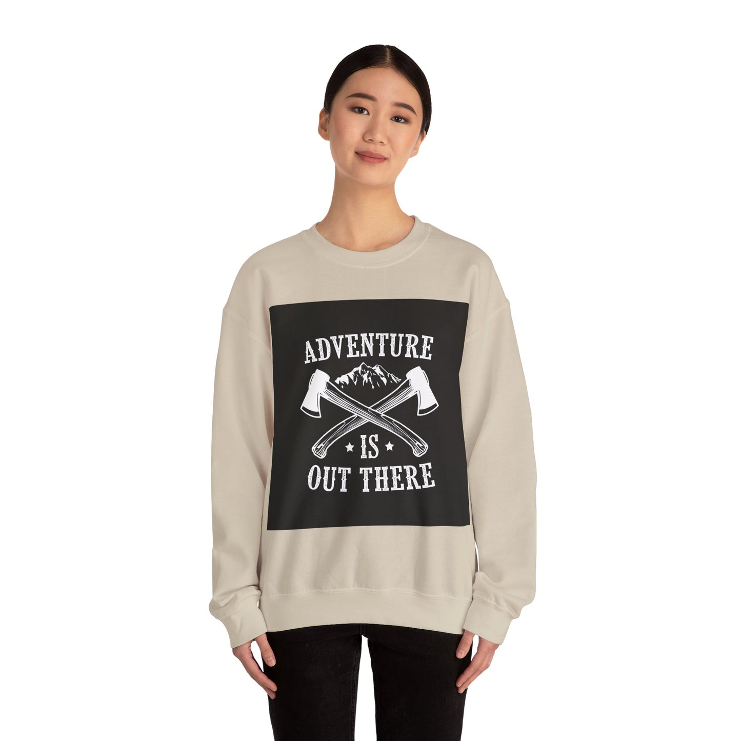 Adventure Is Out There Crewneck Sweatshirt