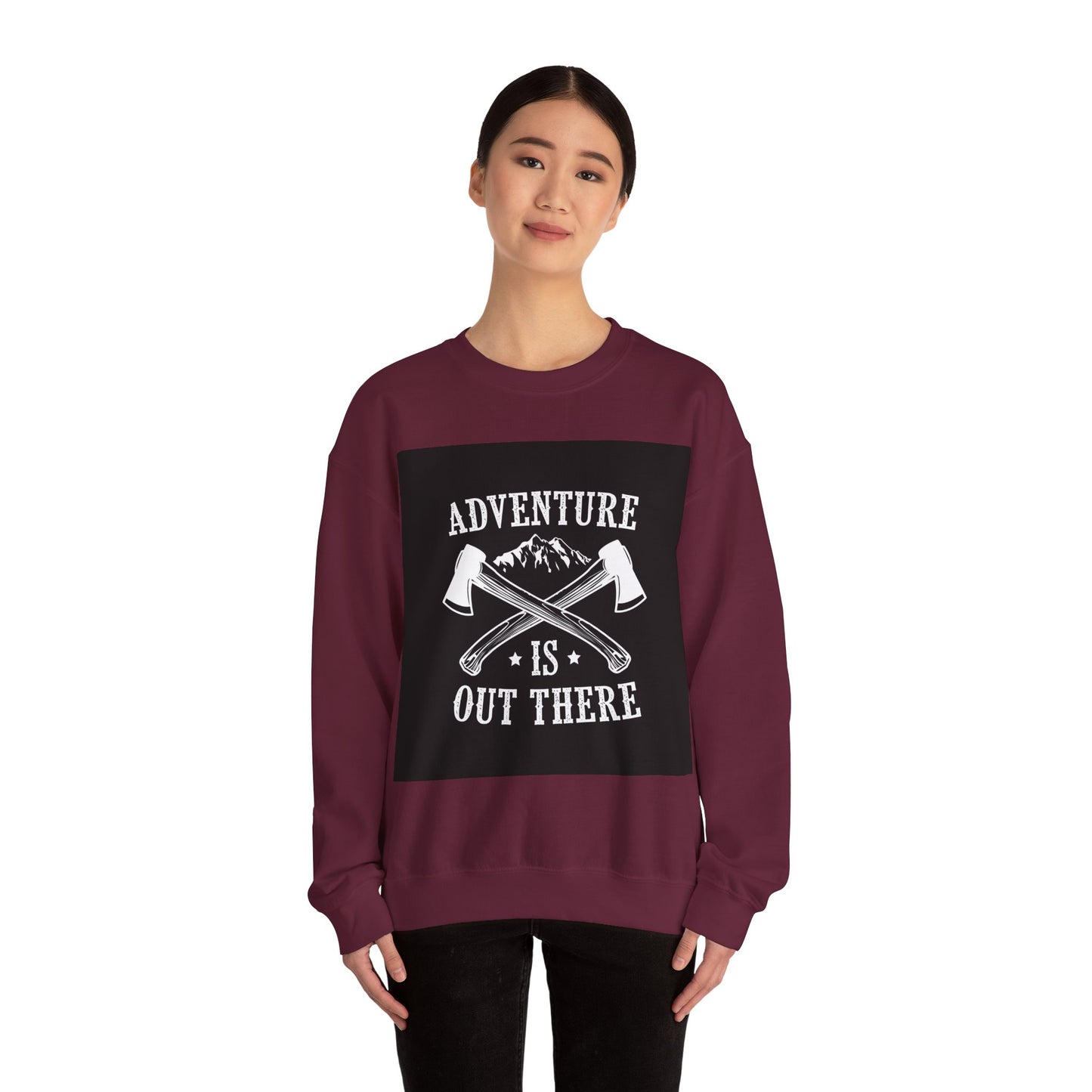 Adventure Is Out There Crewneck Sweatshirt