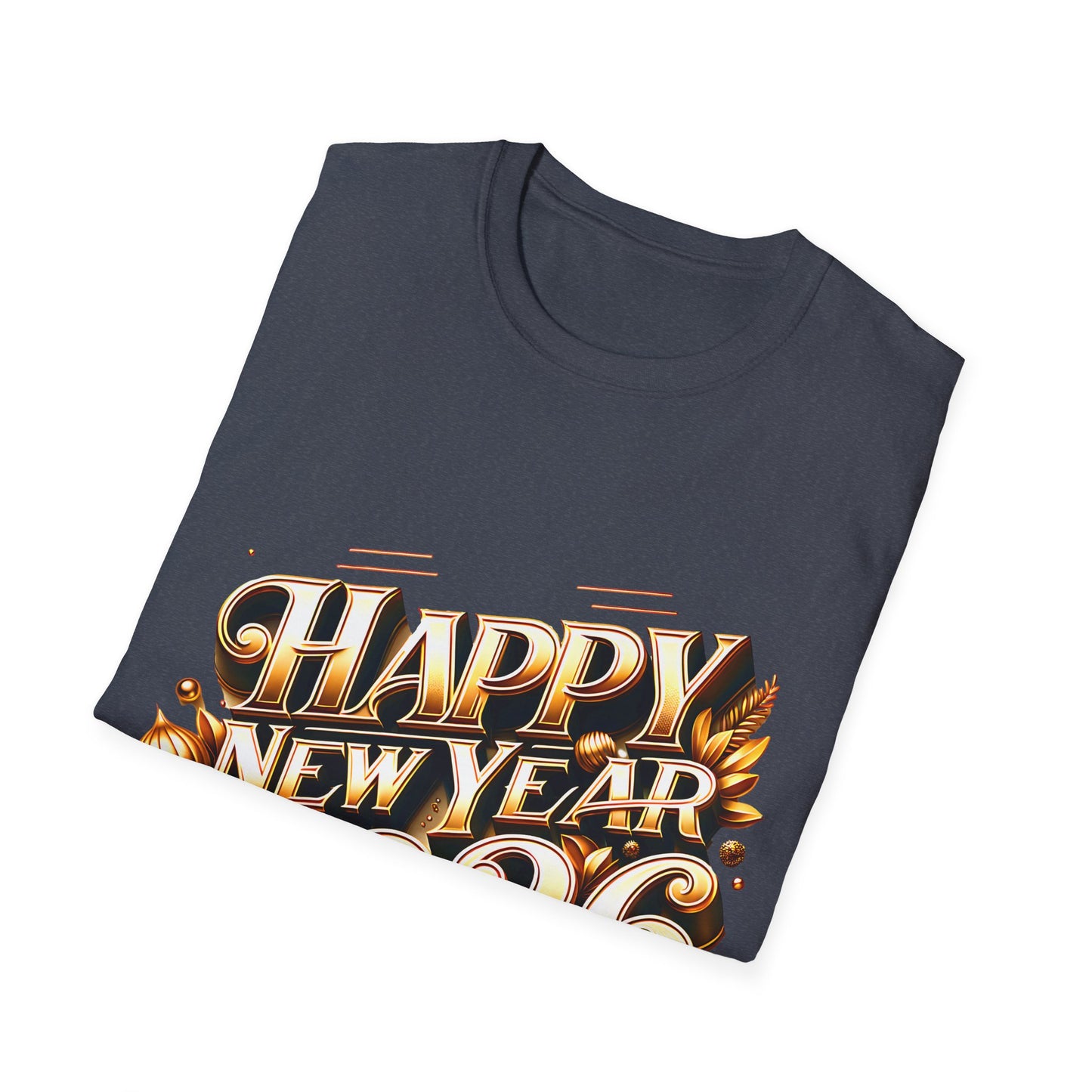 Happy New Year 2026 Unisex Softstyle T-Shirt