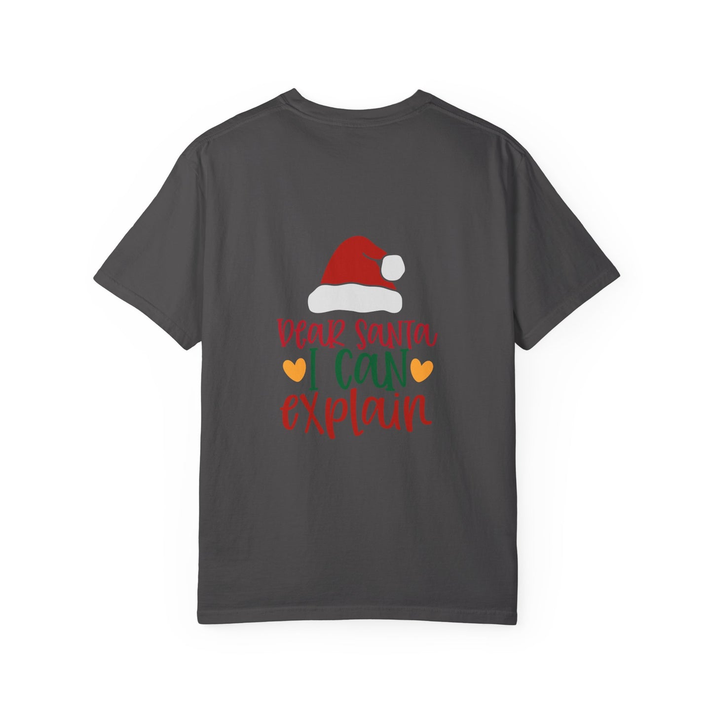 Christmas Graphic T-Shirt — “Dear Santa Just Bring A Unicorn” / “Dear Santa I Can Explain” Holiday Tee