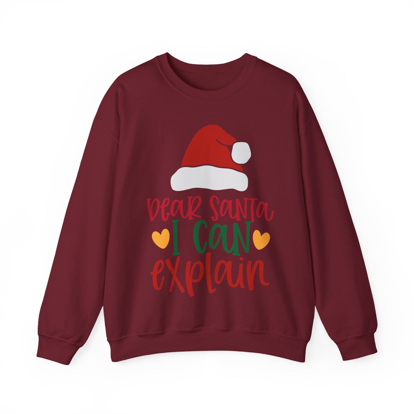Dear Santa I Can Explain Christmas Sweatshirt
