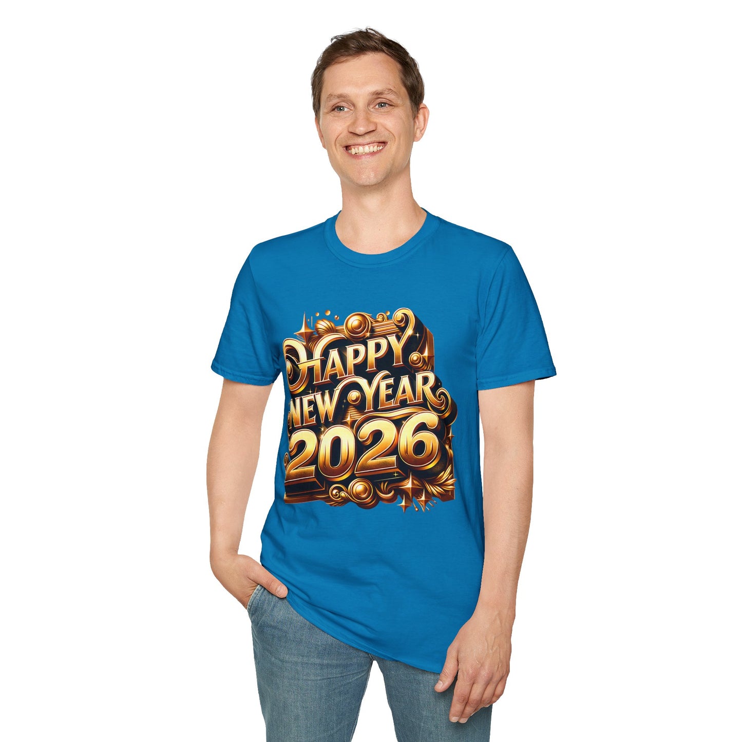 Happy New Year 2026 Softstyle T-Shirt