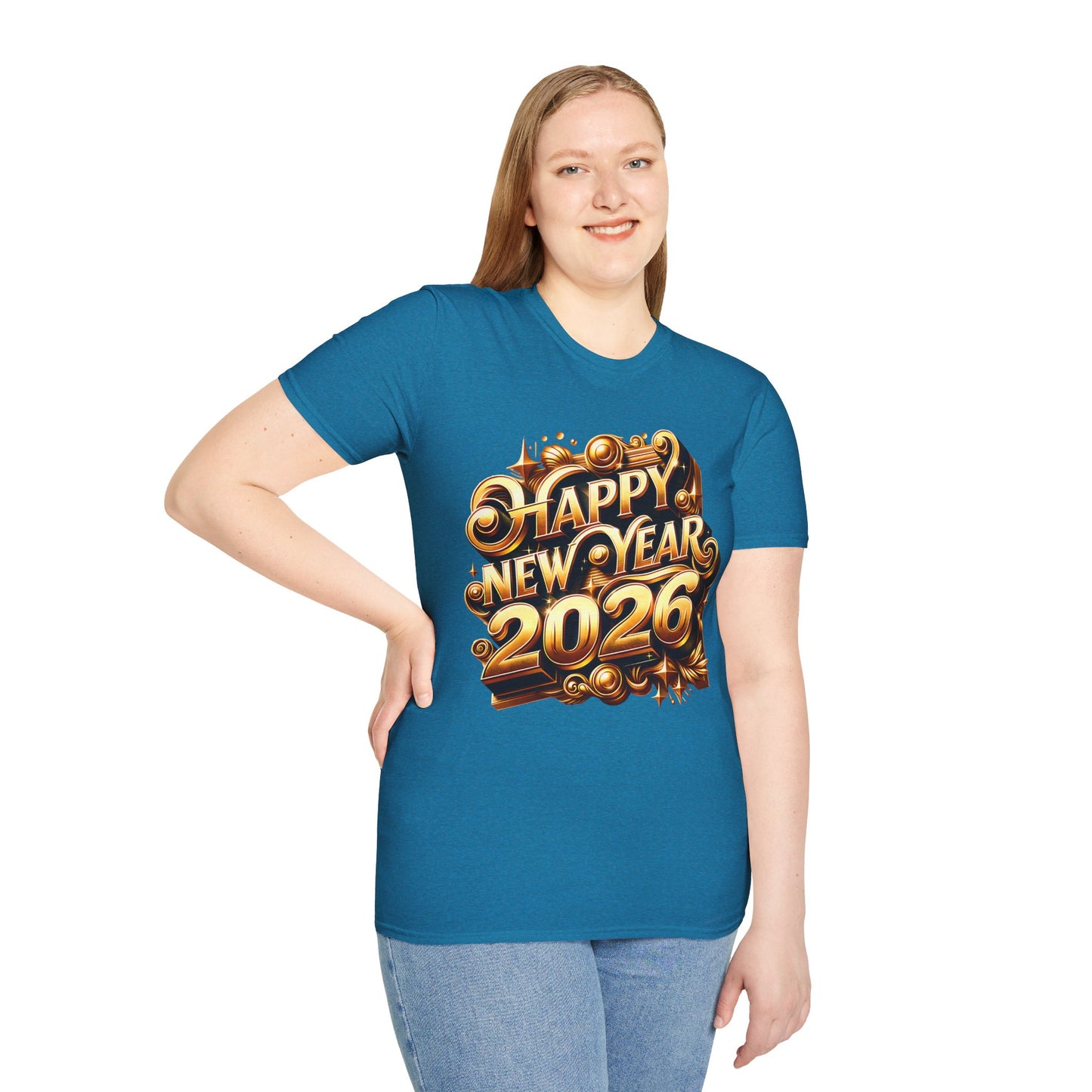 Happy New Year 2026 Softstyle T-Shirt