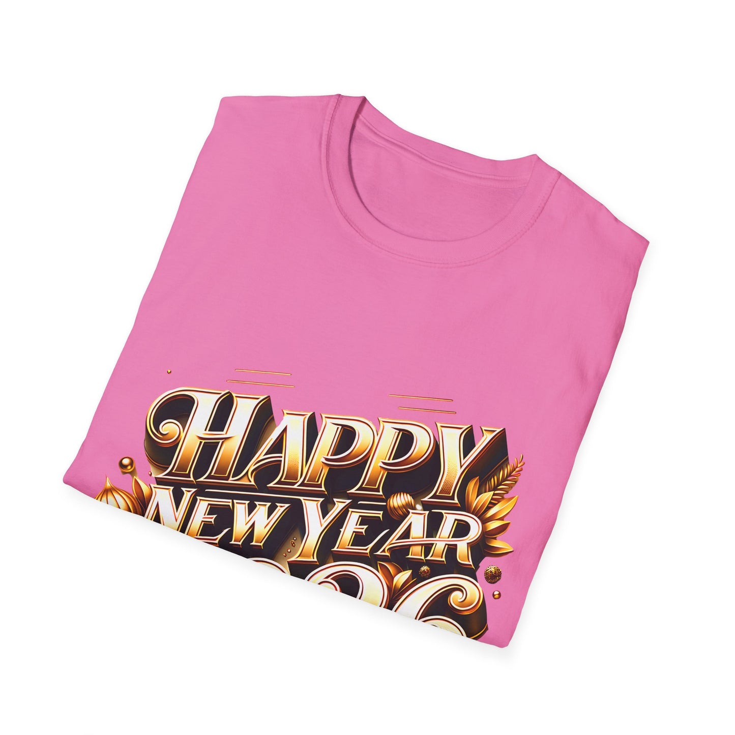 Happy New Year 2026 Unisex Softstyle T-Shirt
