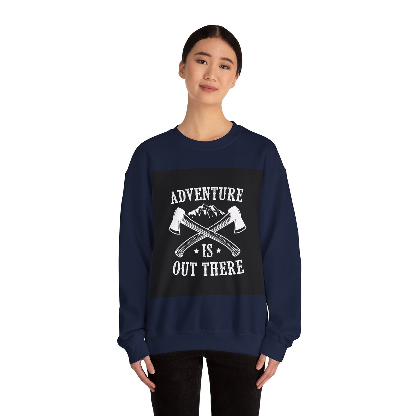 Adventure Is Out There Crewneck Sweatshirt