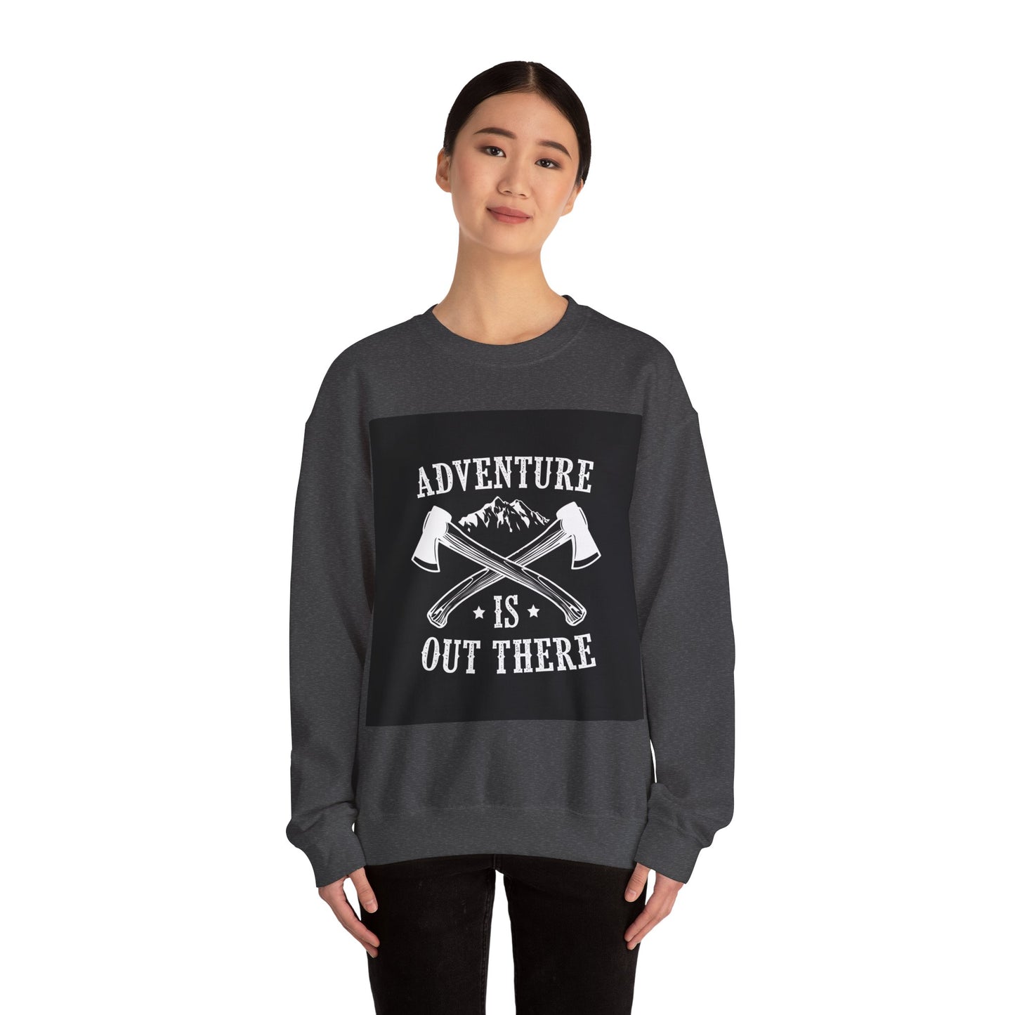Adventure Is Out There Crewneck Sweatshirt