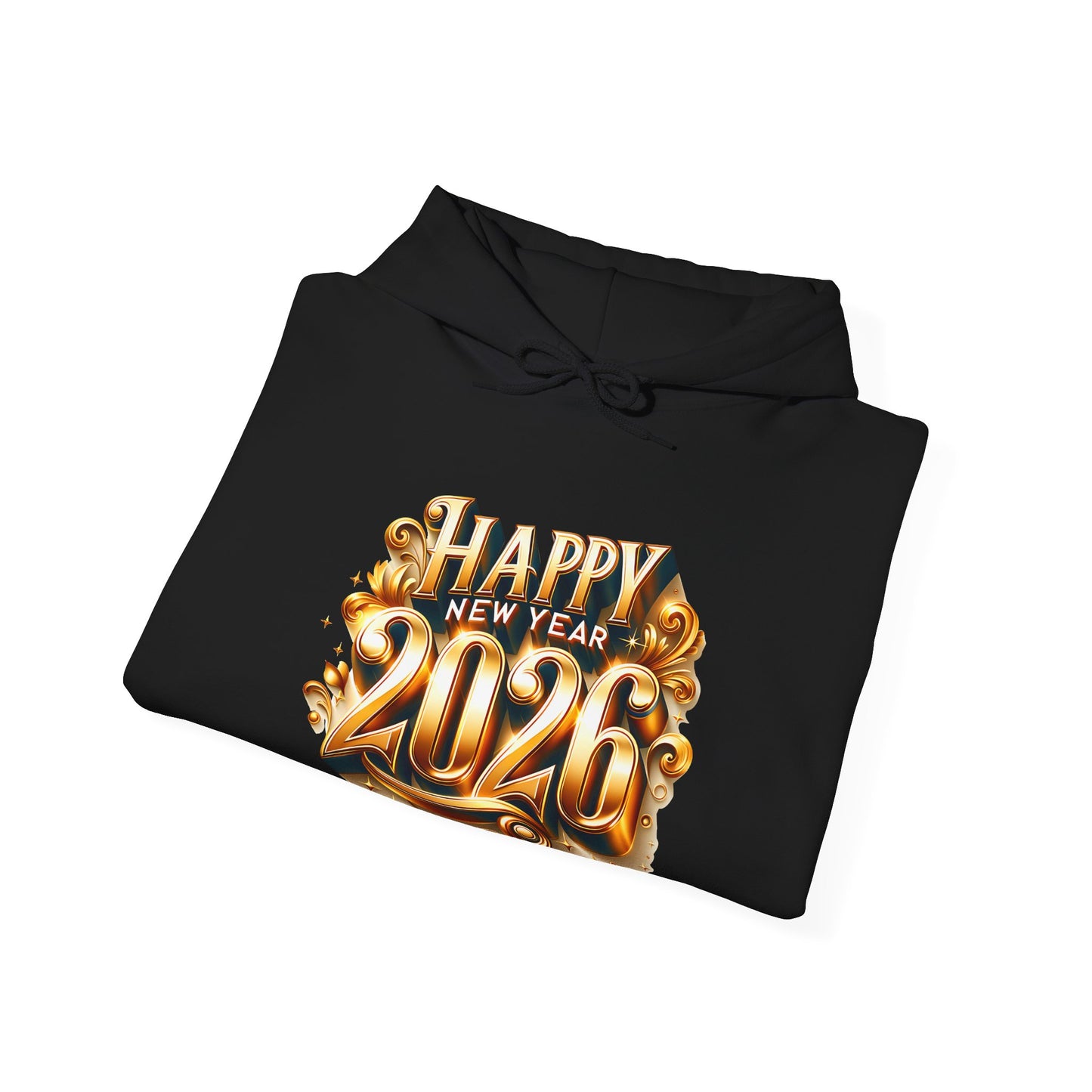 Happy New Year 2026 Hooded